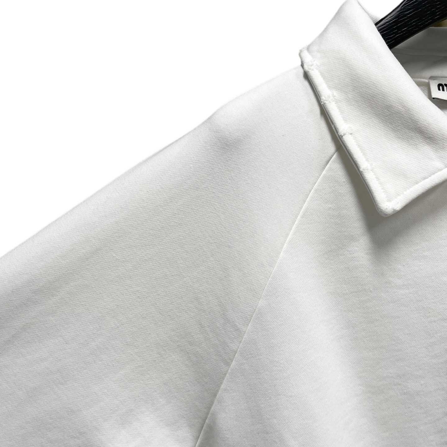 Miu Miu Logo-patch Polo Sweatshirt   60037 - DesignerGu