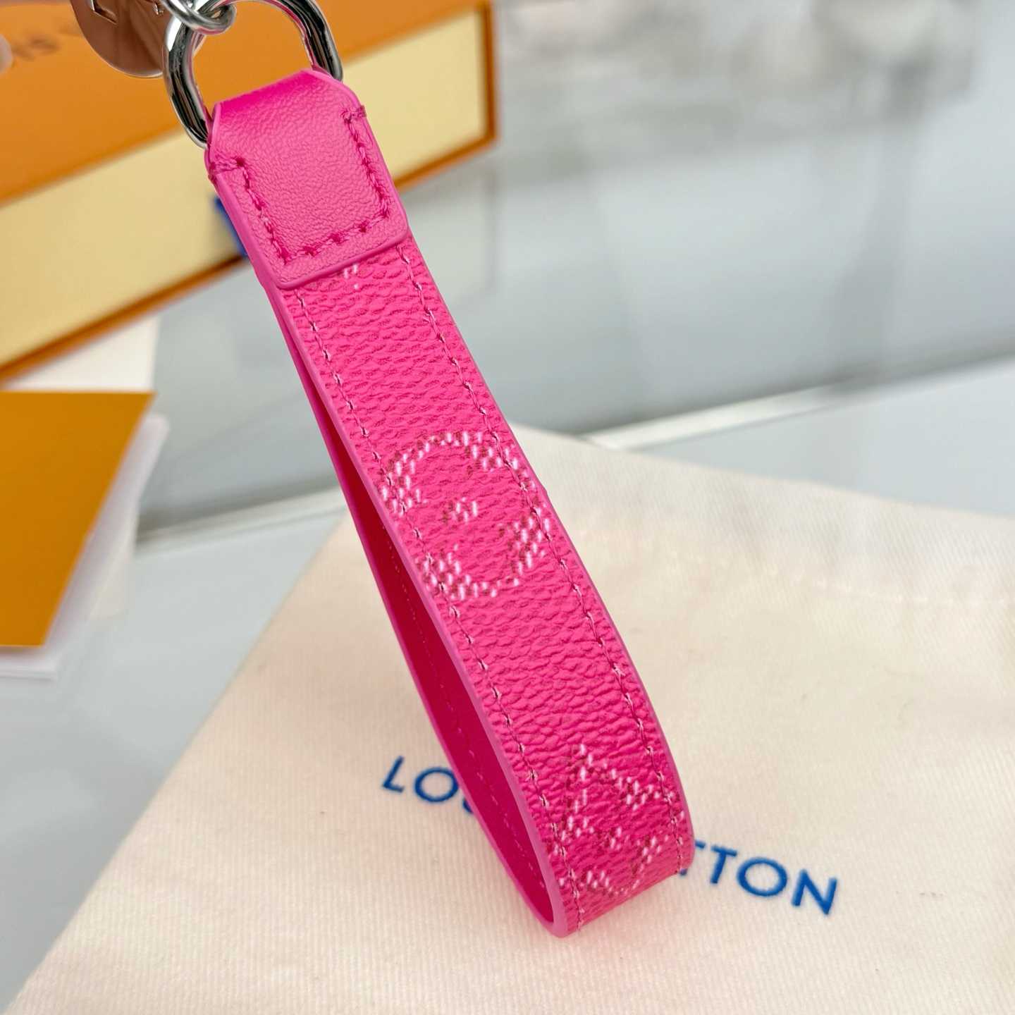 Louis Vuitton LV Slim Dragonne Key Holder and Bag Charm S00  - DesignerGu