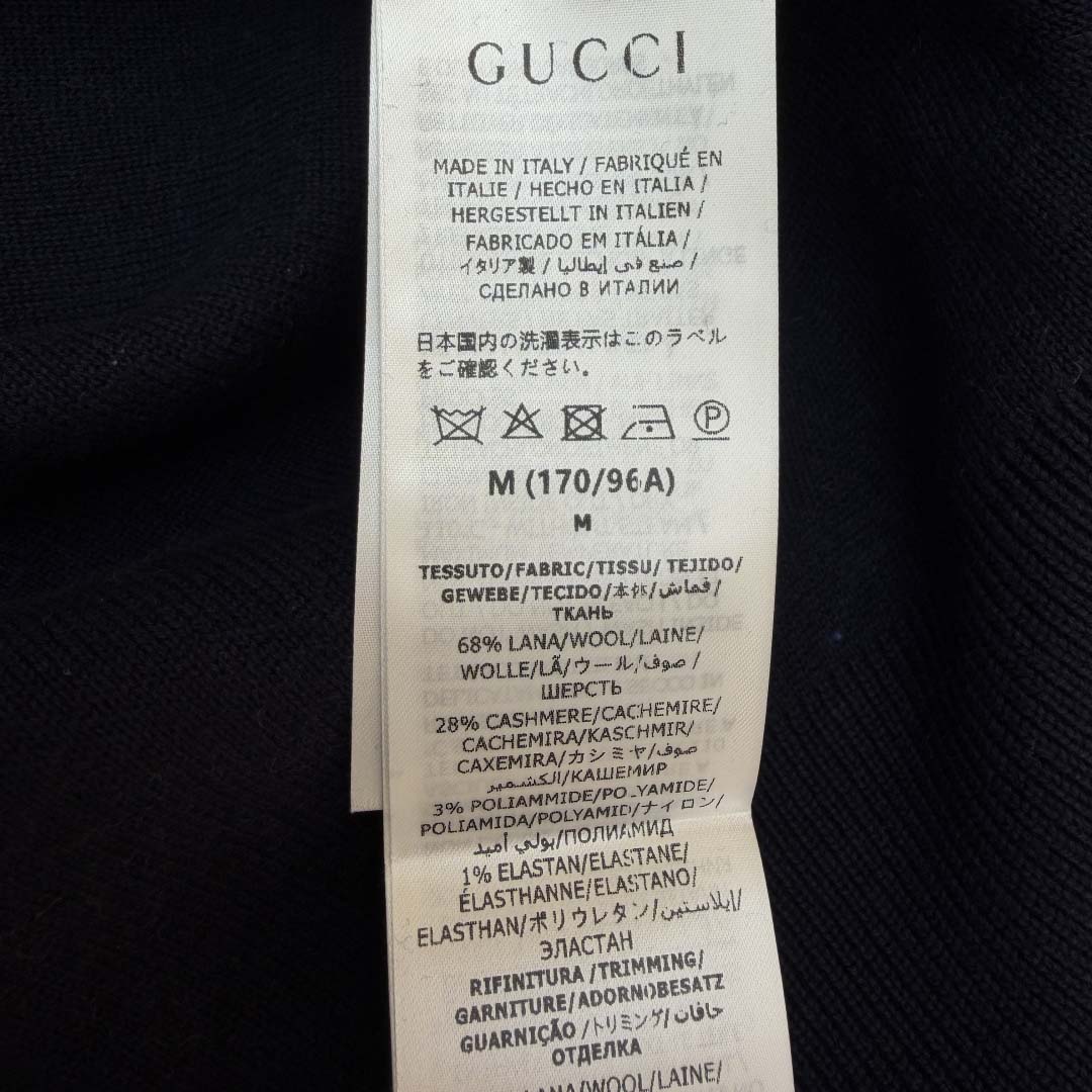 Gucci GG Double Wool Knit Sweater - DesignerGu