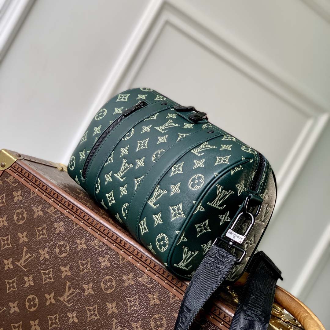 Louis Vuitton City Keepall Monogram Shadow   M27184 - DesignerGu