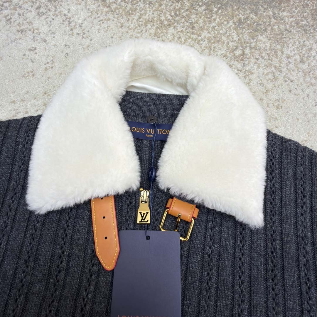 Louis Vuitton Cashmere-Wool Blouson    1AJBU9 - DesignerGu