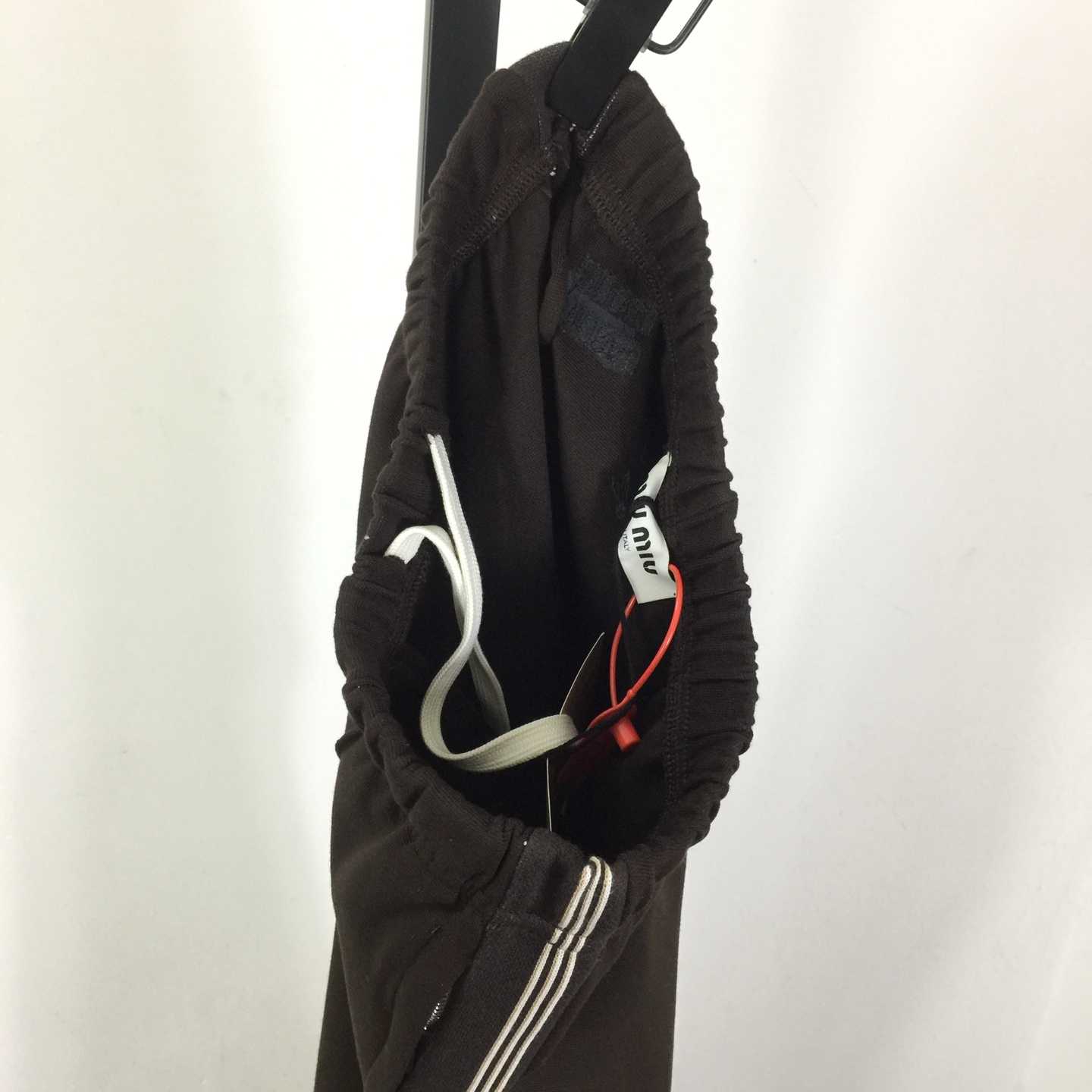 Miu Miu Fabric Stitch Knit Pants - DesignerGu