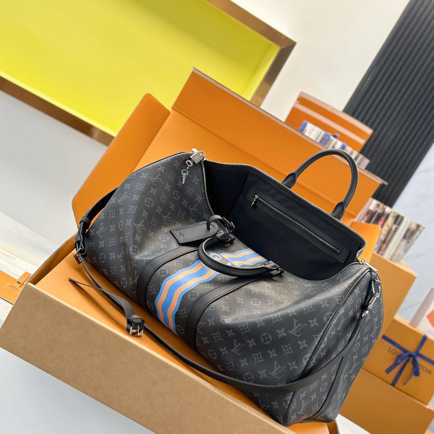 Louis Vuitton Keepall Bandoulière 55 Mon Monogram P01951 - DesignerGu