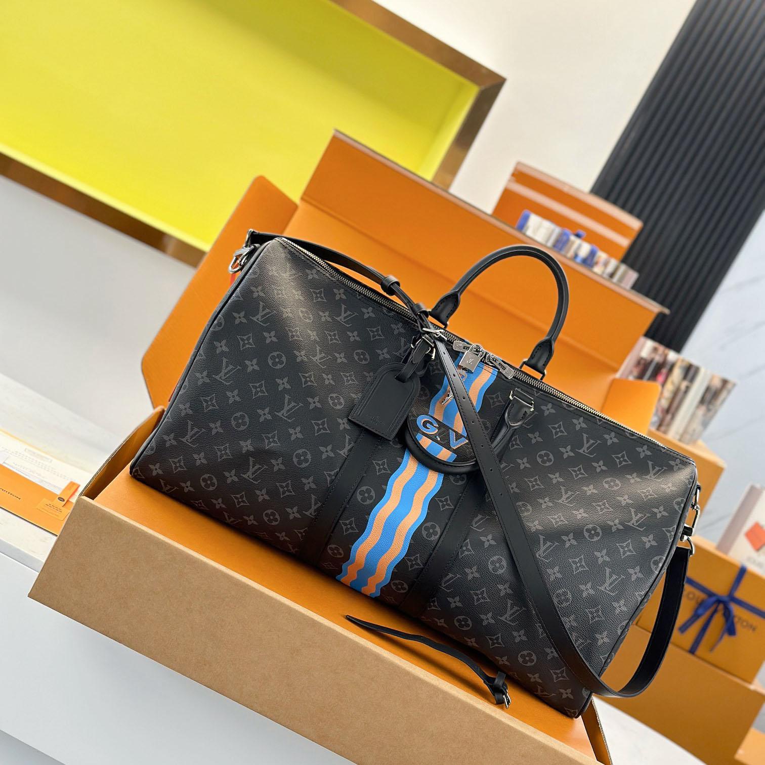 Louis Vuitton Keepall Bandoulière 55 Mon Monogram P01951 - DesignerGu