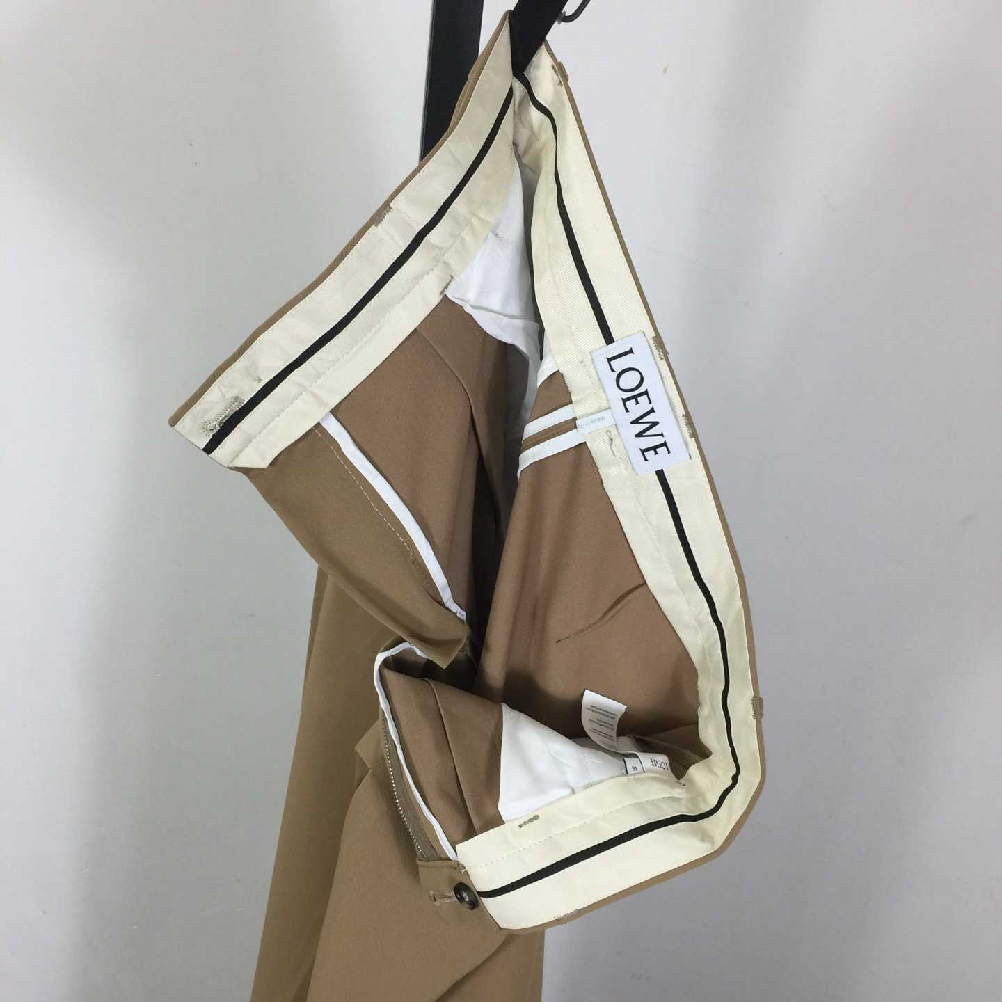 Loewe Low Crotch Trousers In Cotton  - DesignerGu