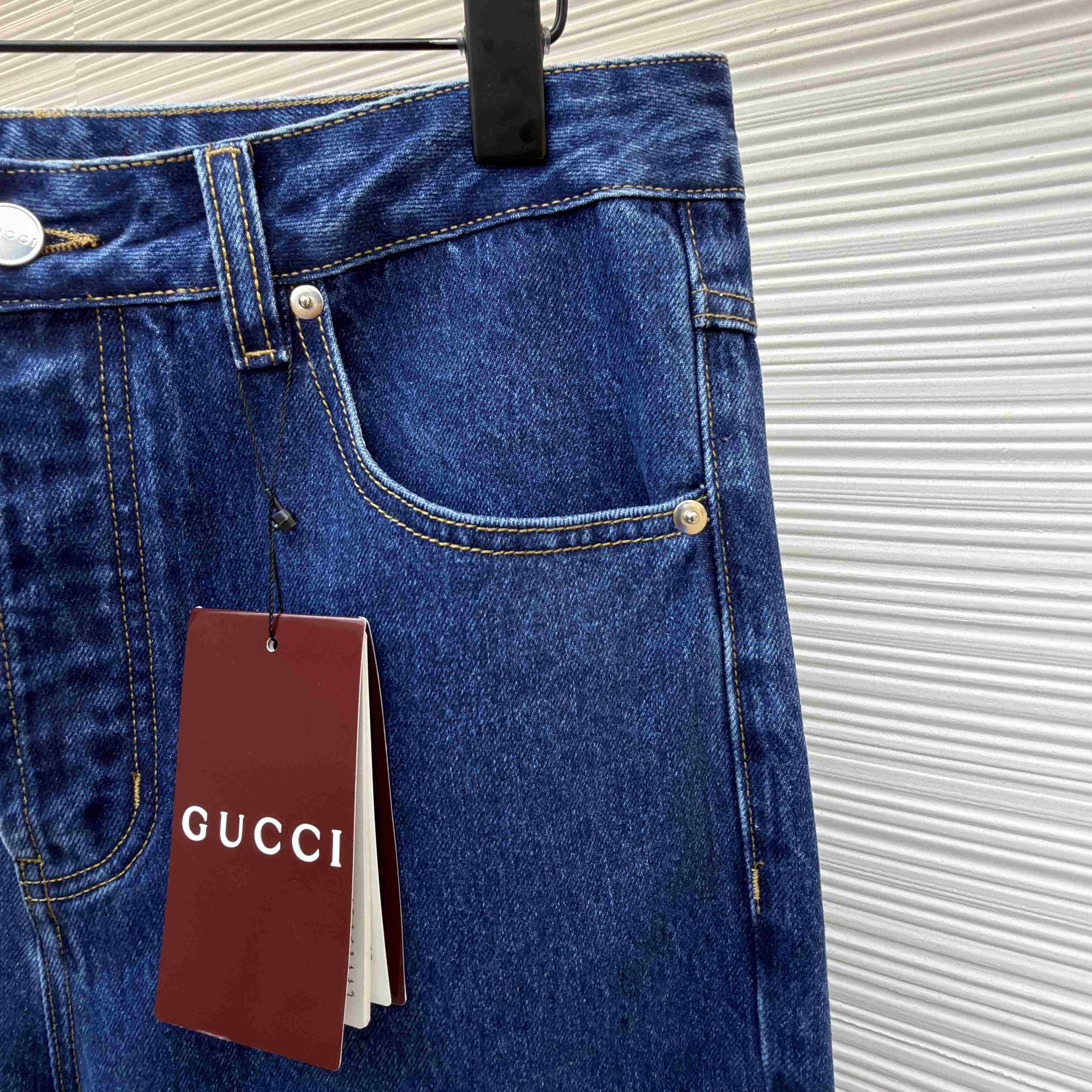 Gucci Cropped Denim Pant - DesignerGu