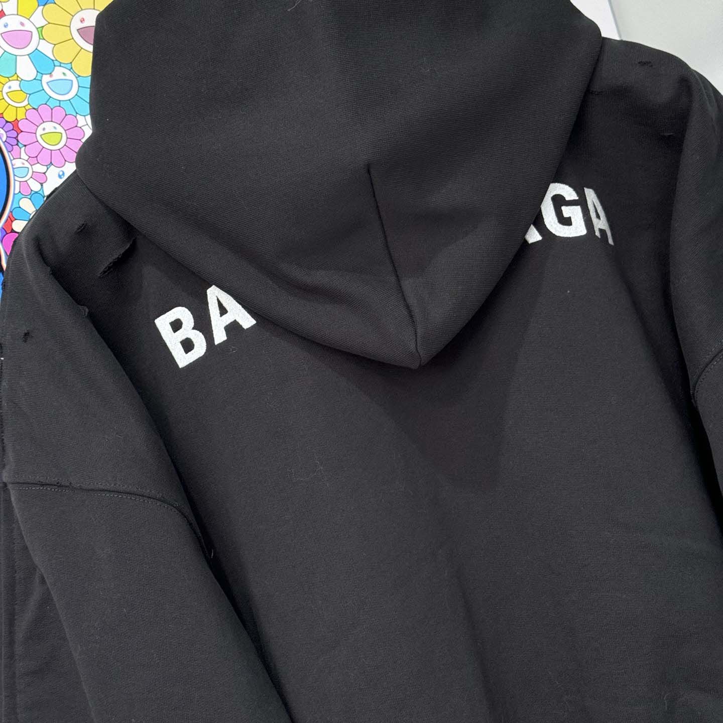 Balenciaga Hooded Cotton Jacket - DesignerGu