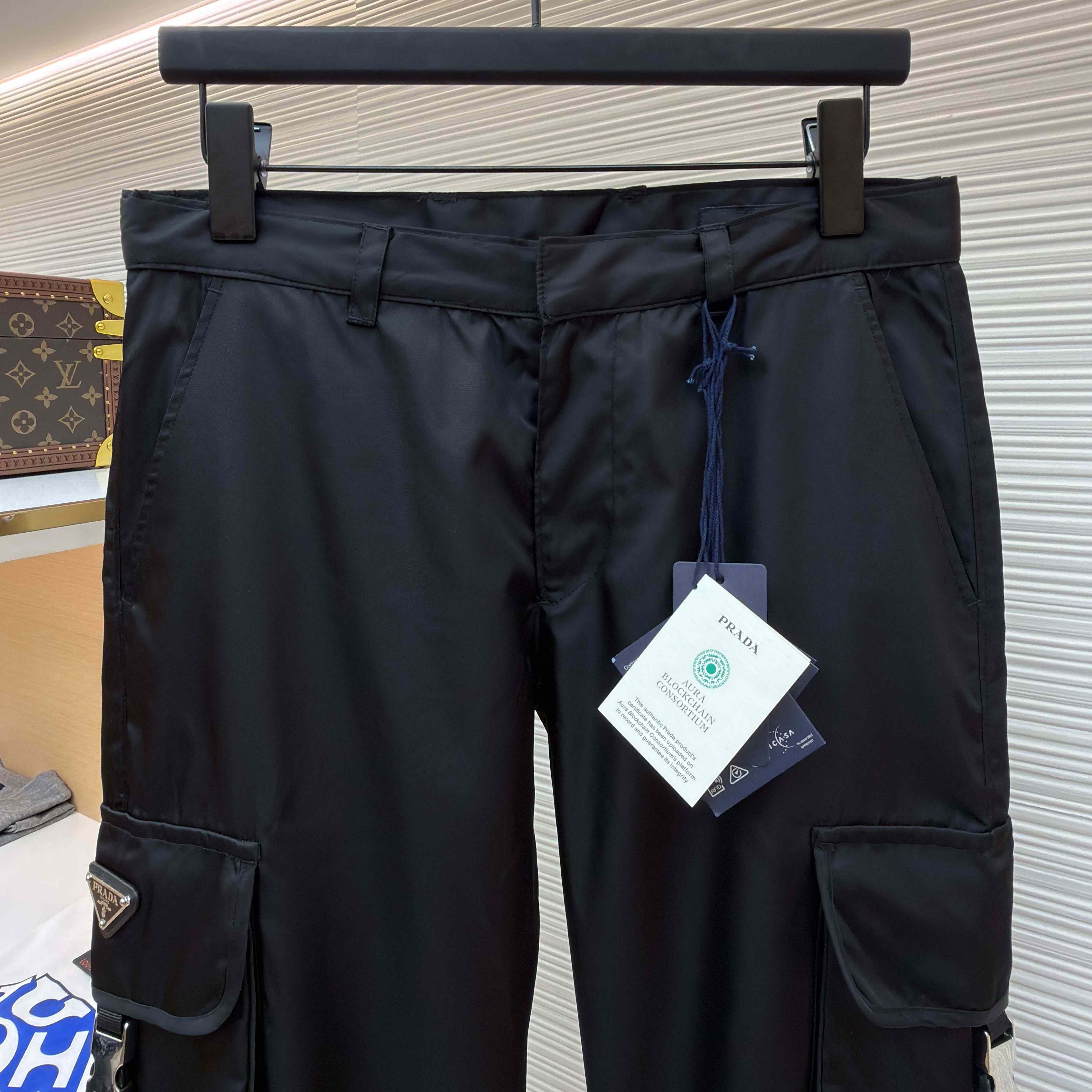 Prada Men's Re-Nylon Pants - DesignerGu