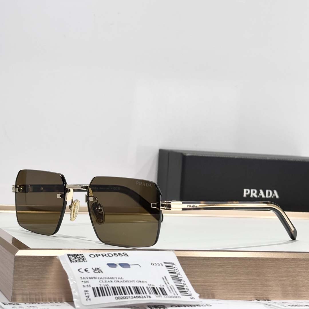 Prada SPR D55S Sunglasses     - DesignerGu