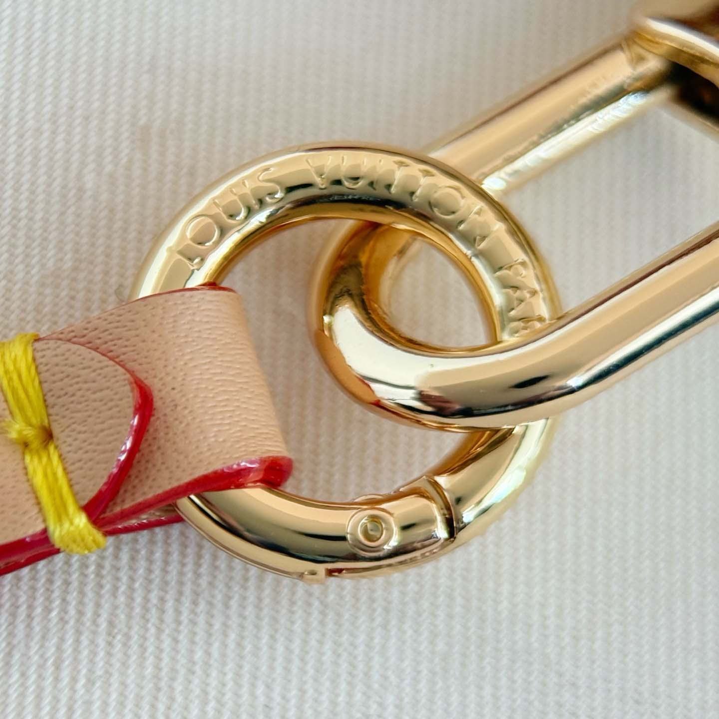 Louis Vuitton LV x TM Denim Cerise Phone Holder S00   M02623 - DesignerGu