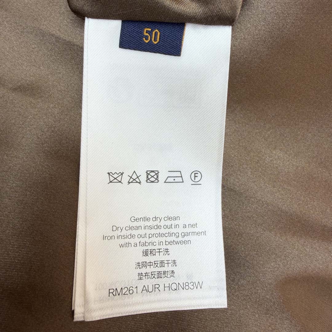 Louis Vuitton Monogram Embossed Suede Hoodie    1AJUNM - DesignerGu