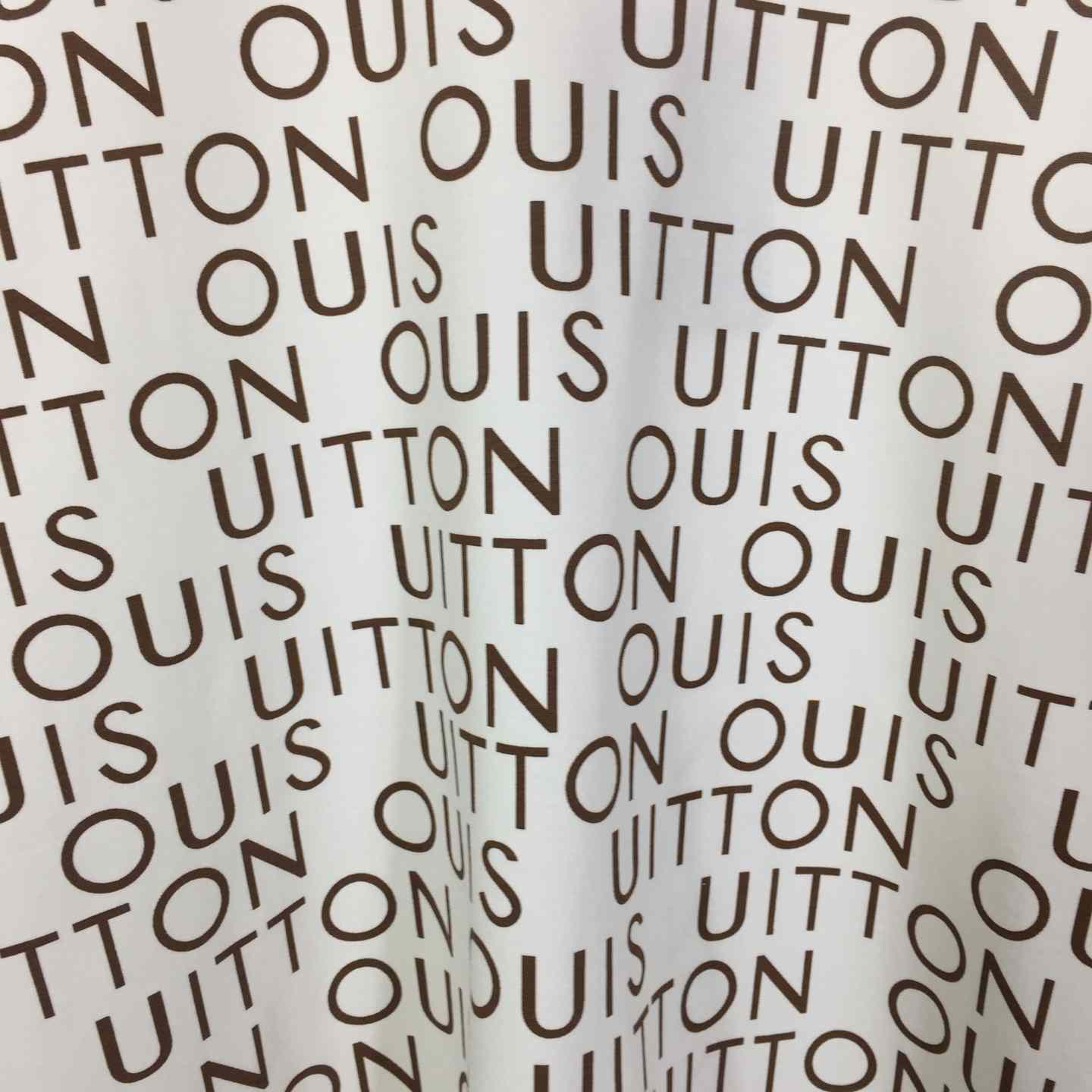 Louis Vuitton Cotton T-shirt With All-over Logo Print - DesignerGu