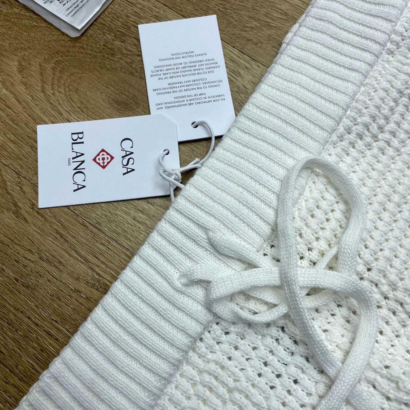 Casablanca Tennis Cotton Crochet Shorts Z6039 - DesignerGu