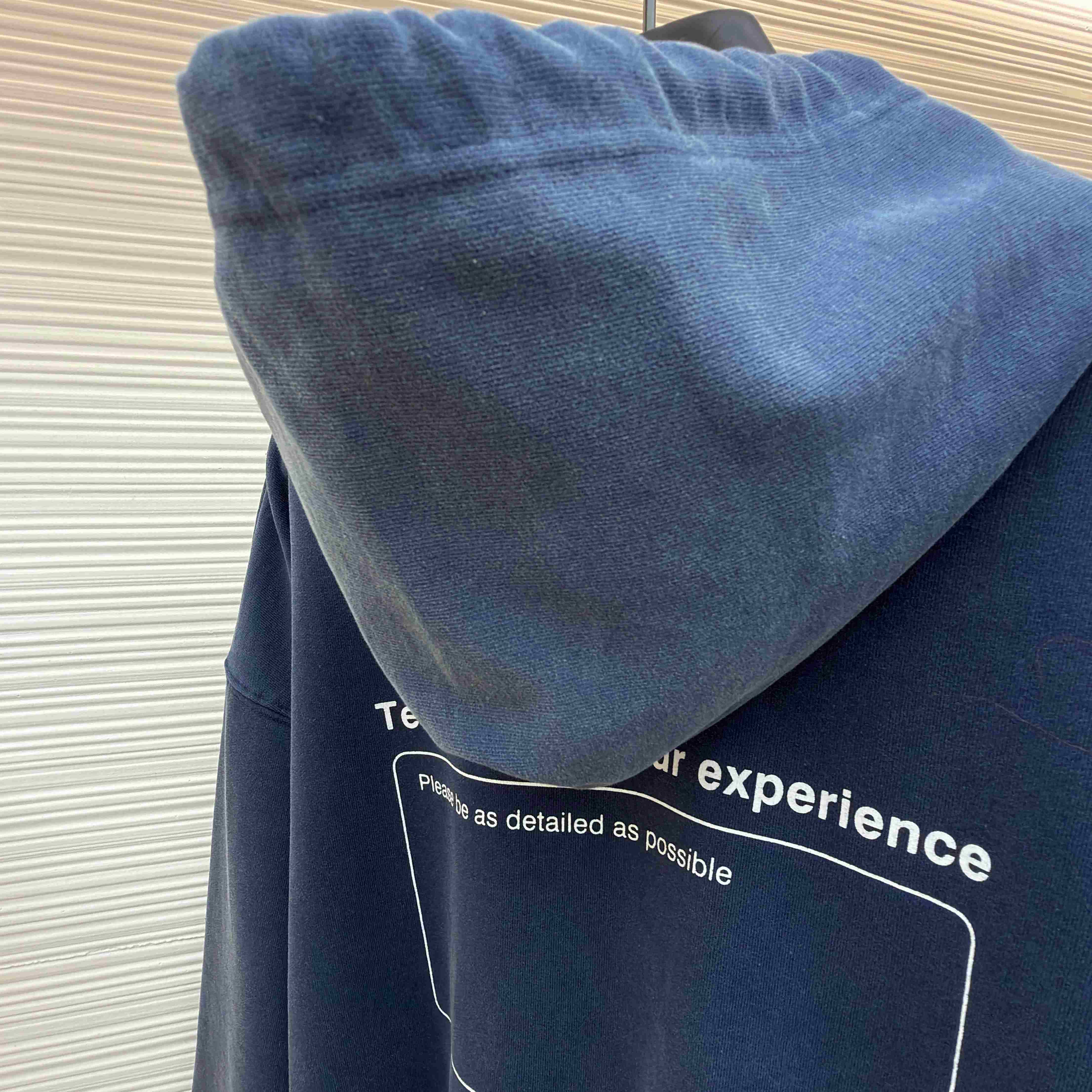 Balenciaga Oversized Drawstring Hoodie  - DesignerGu