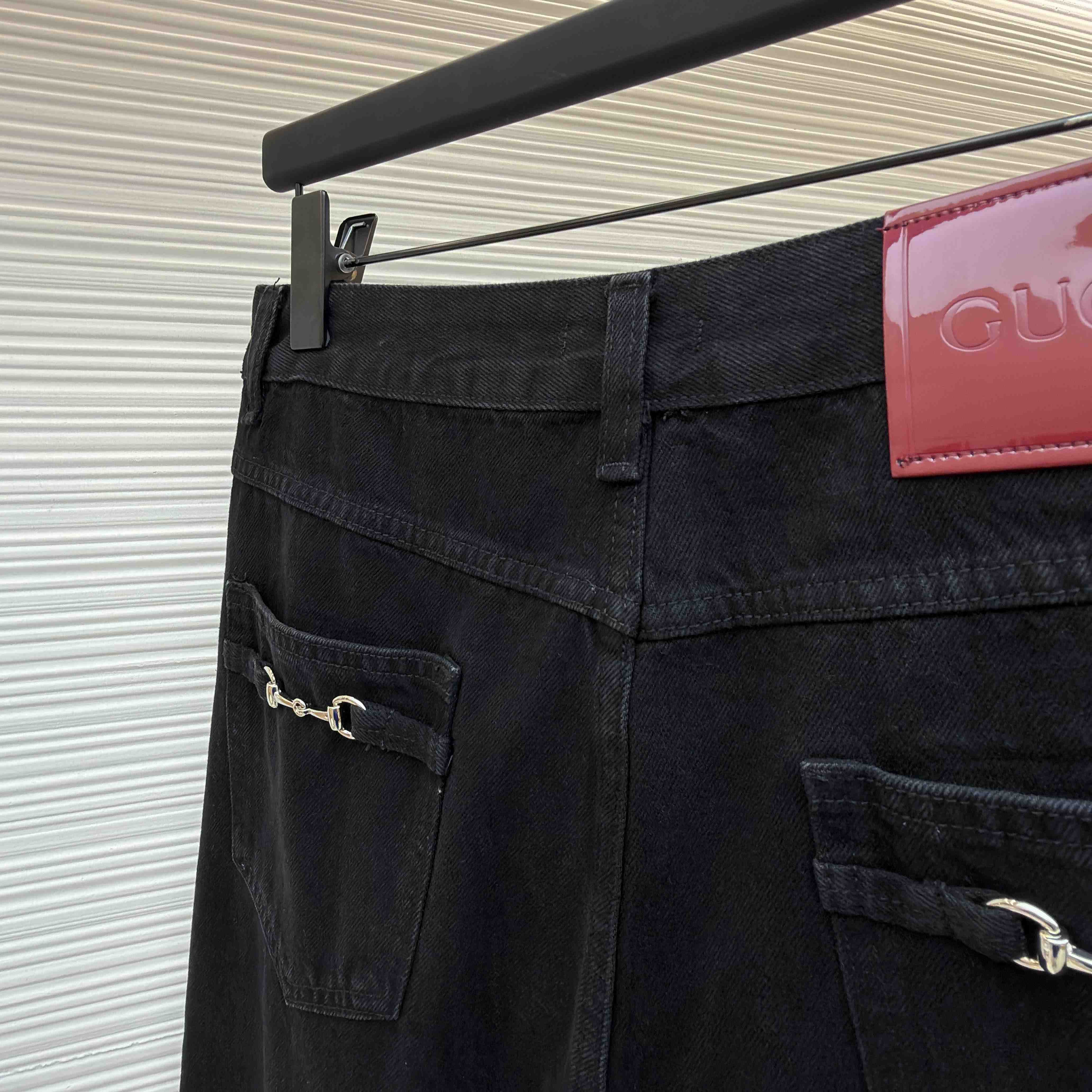 Gucci Denim Jean With Horsebit - DesignerGu