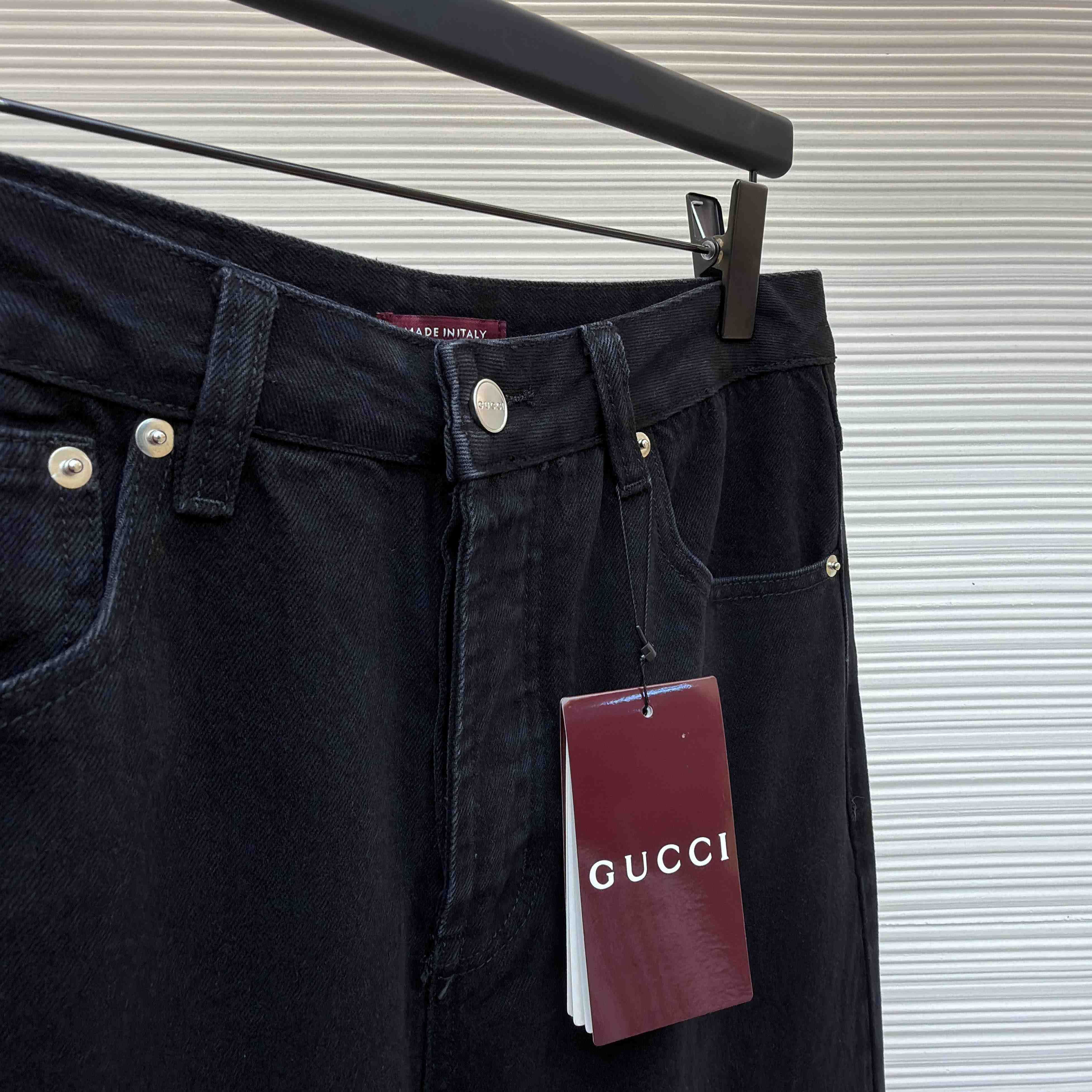 Gucci Denim Jean With Horsebit - DesignerGu