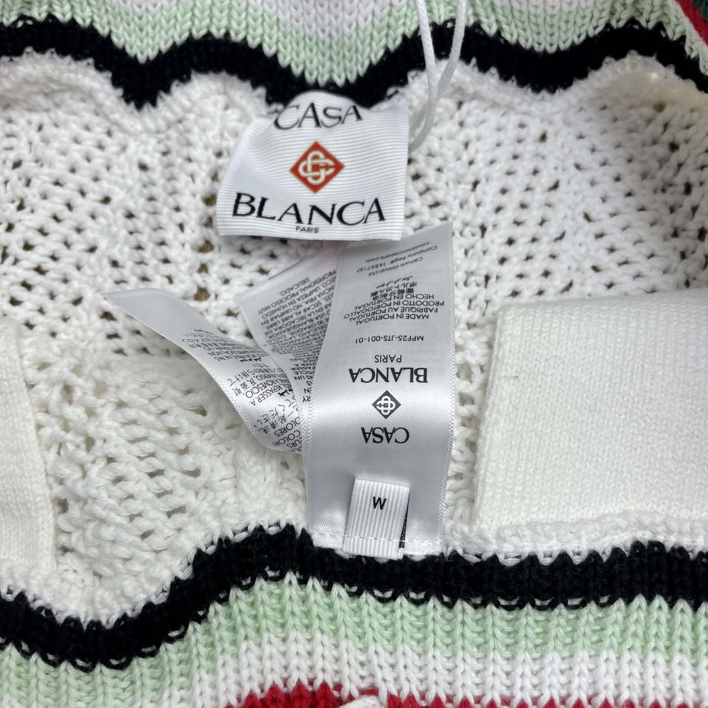 Casablanca Chevron Faux Crochet Shorts   Z6030 - DesignerGu