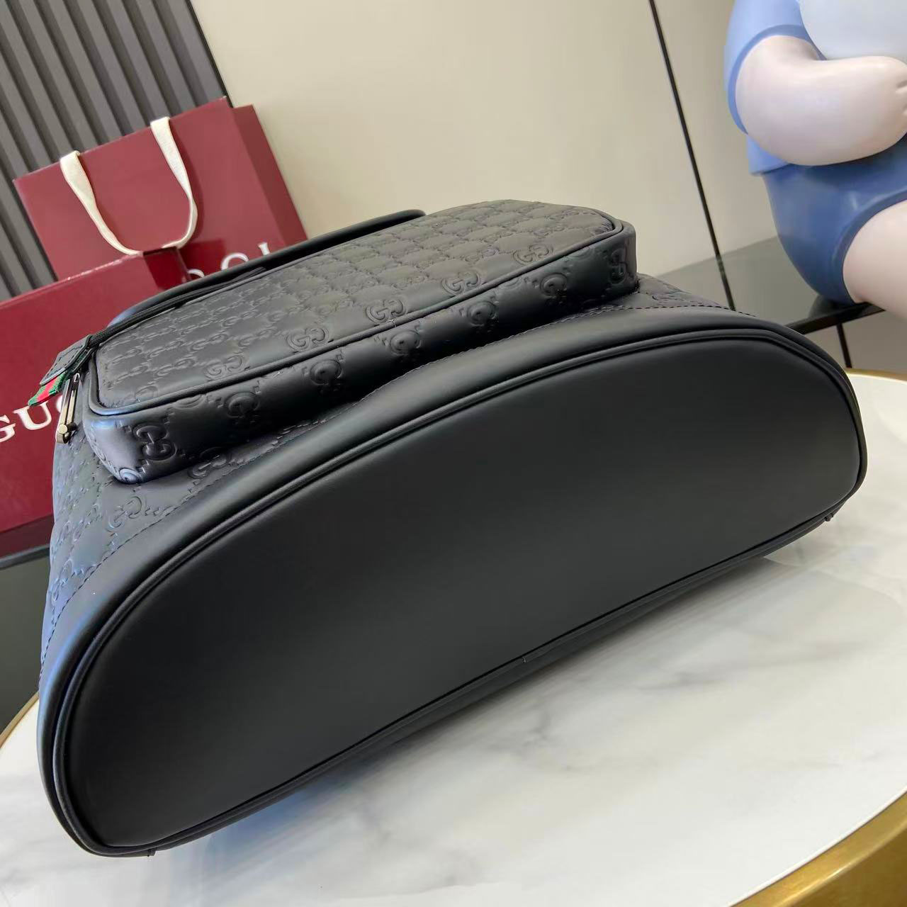 Gucci Emblem Medium Backpack 854750 - DesignerGu