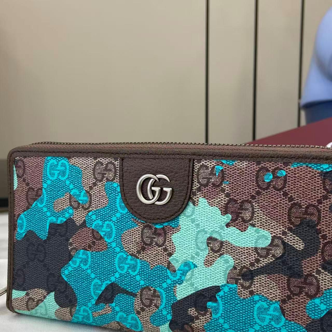 Gucci GG zip-around Wallet 834694 - DesignerGu