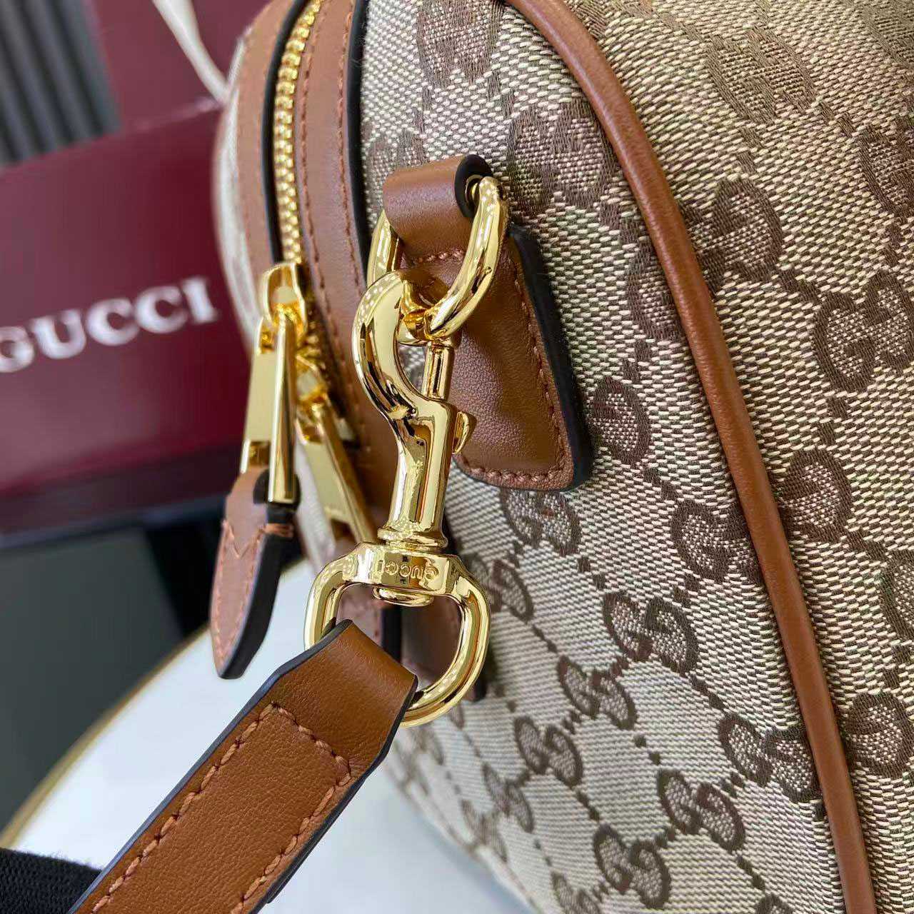Gucci Ophidia Medium Boston Bag 857595 - DesignerGu