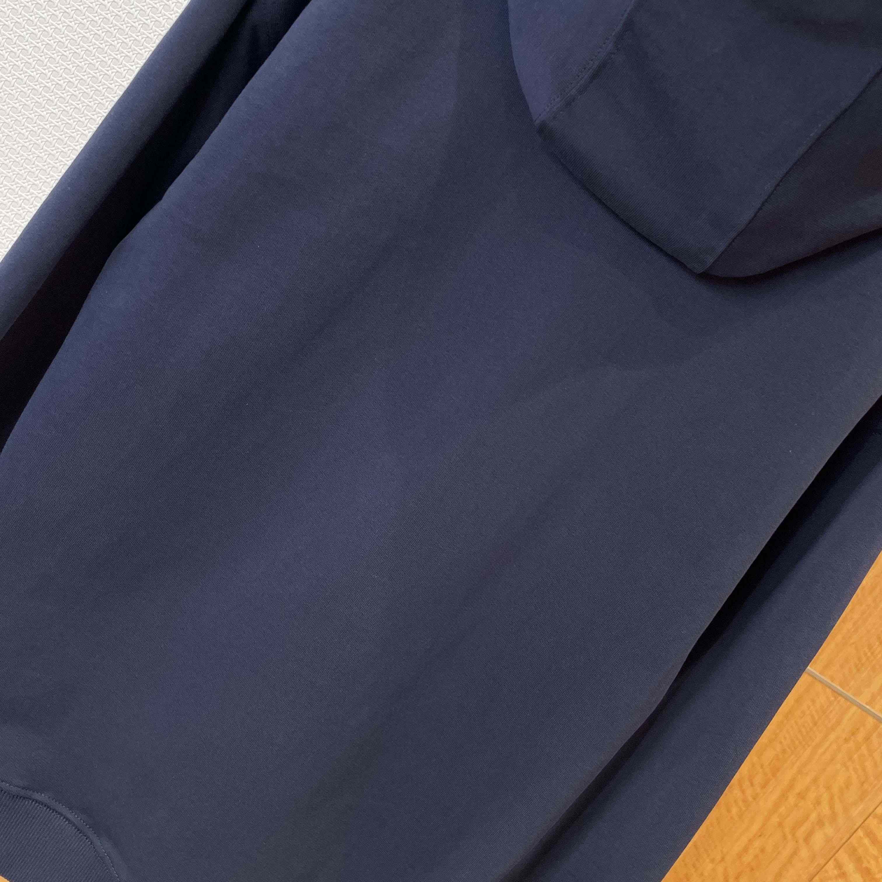 Fendi Lunar New Year Dark Blue Cotton Sweatshirt - DesignerGu