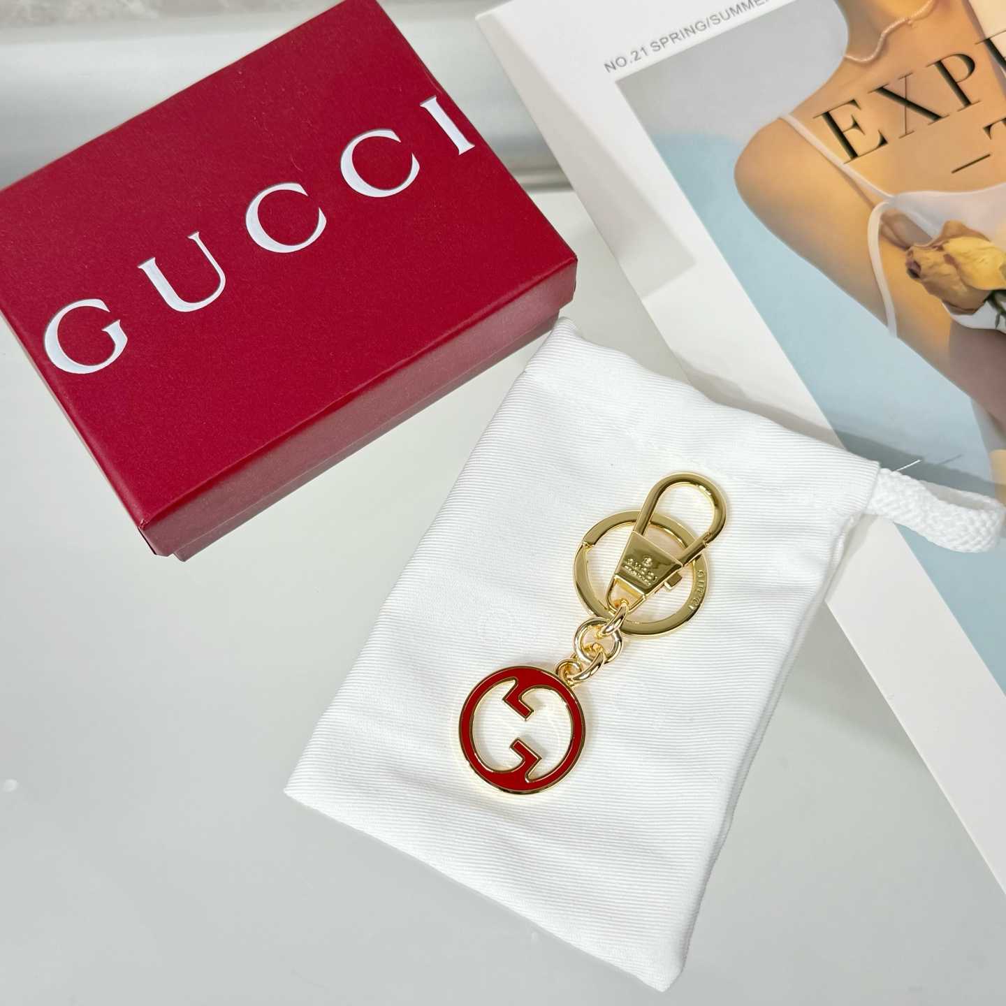 Gucci Blondie Keychain - DesignerGu