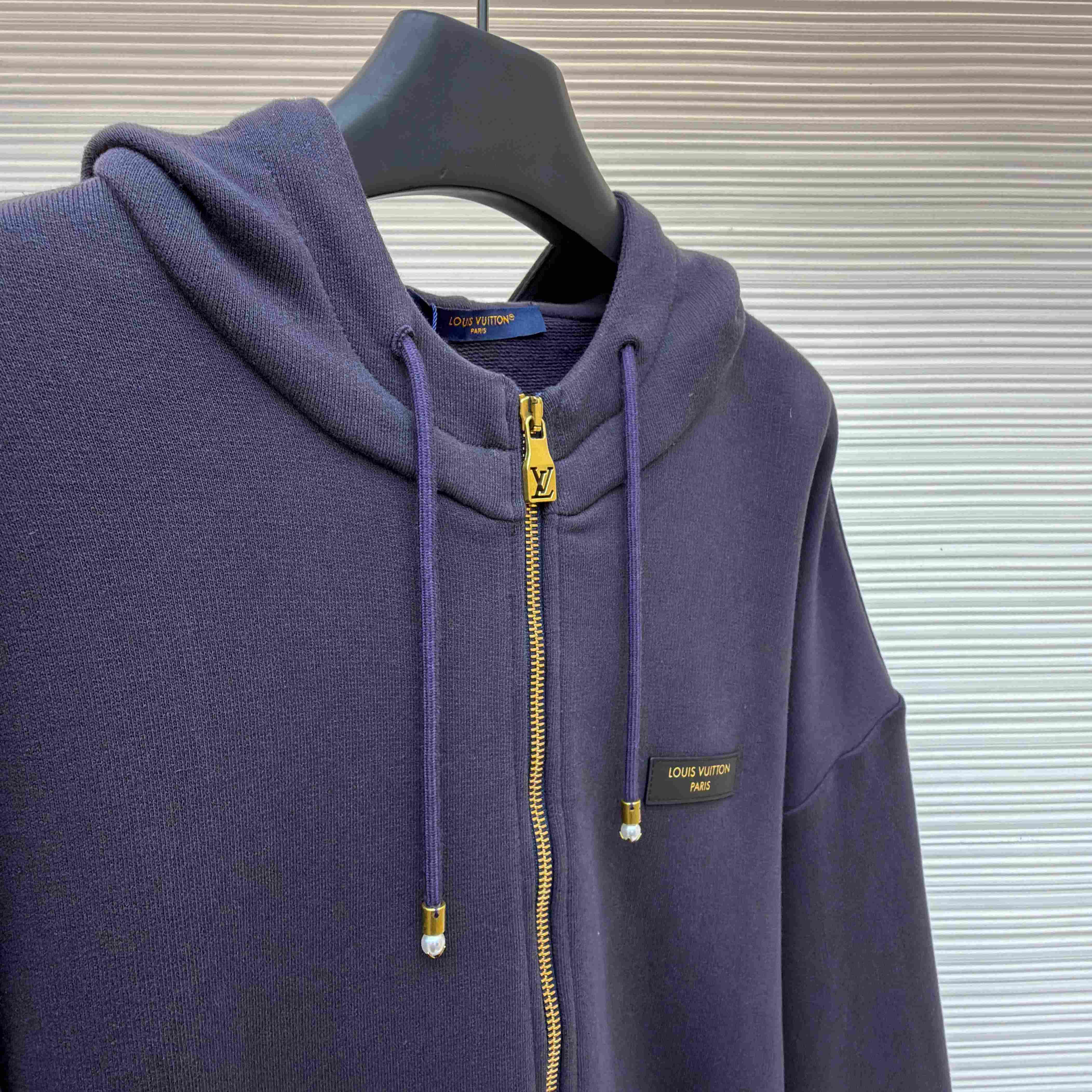 Louis Vuitton Vintage Zipped Hooded Blouson 1AJUP8 - DesignerGu