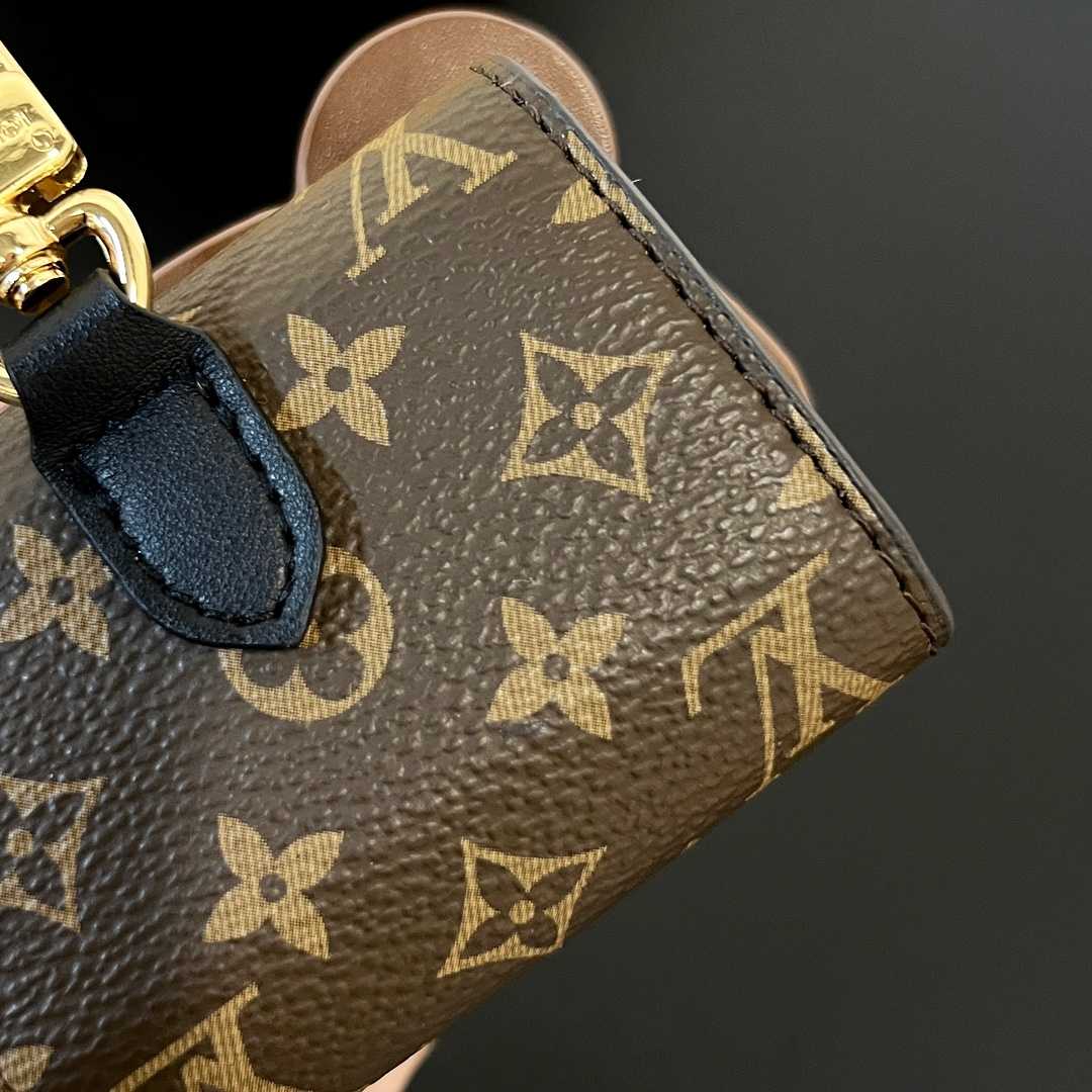 Louis Vuitton Monogram Teddy Bear Earphone Case   - DesignerGu