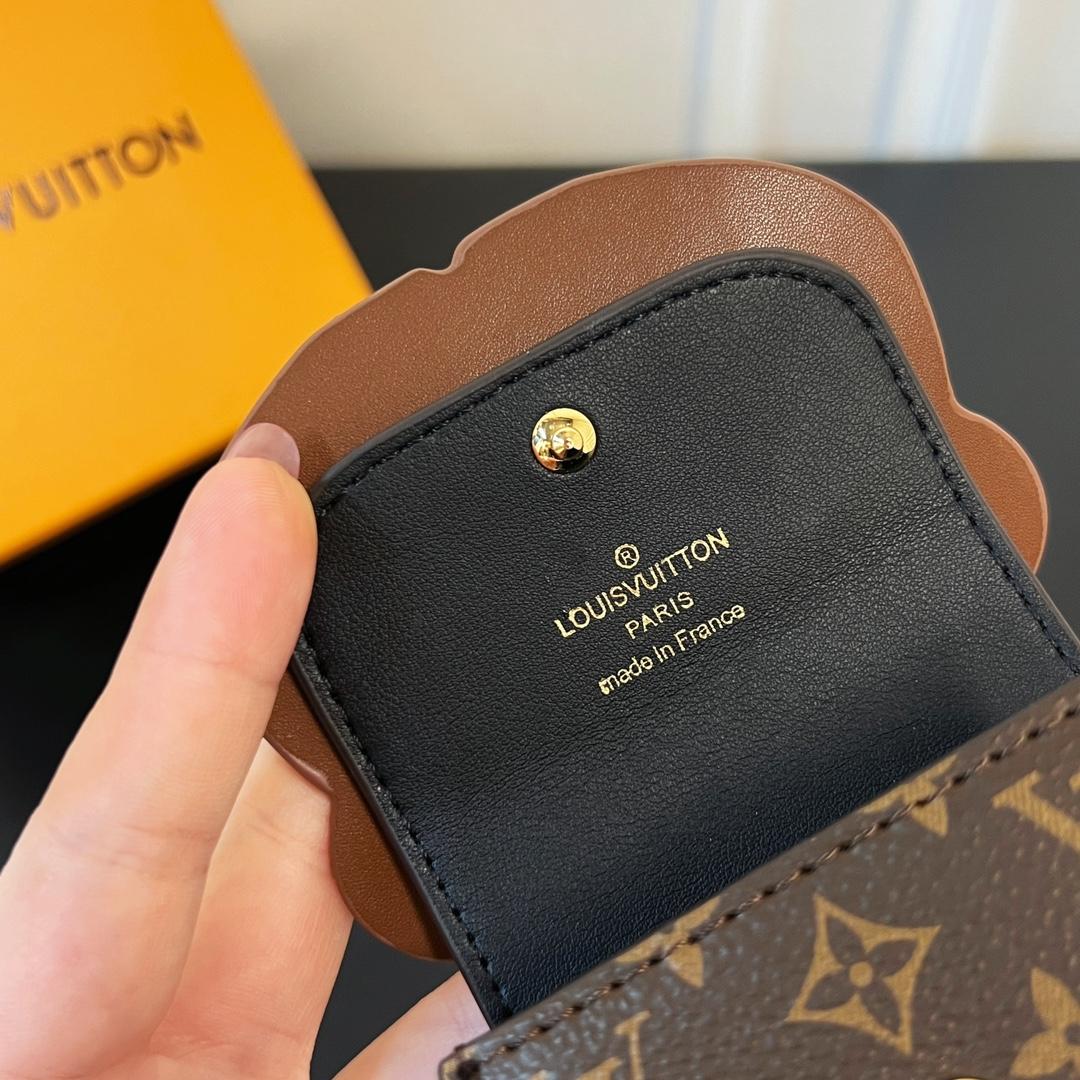 Louis Vuitton Monogram Teddy Bear Earphone Case   - DesignerGu