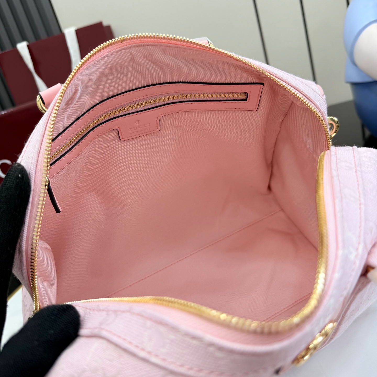 Gucci Ophidia Medium Boston Bag 857595 - DesignerGu