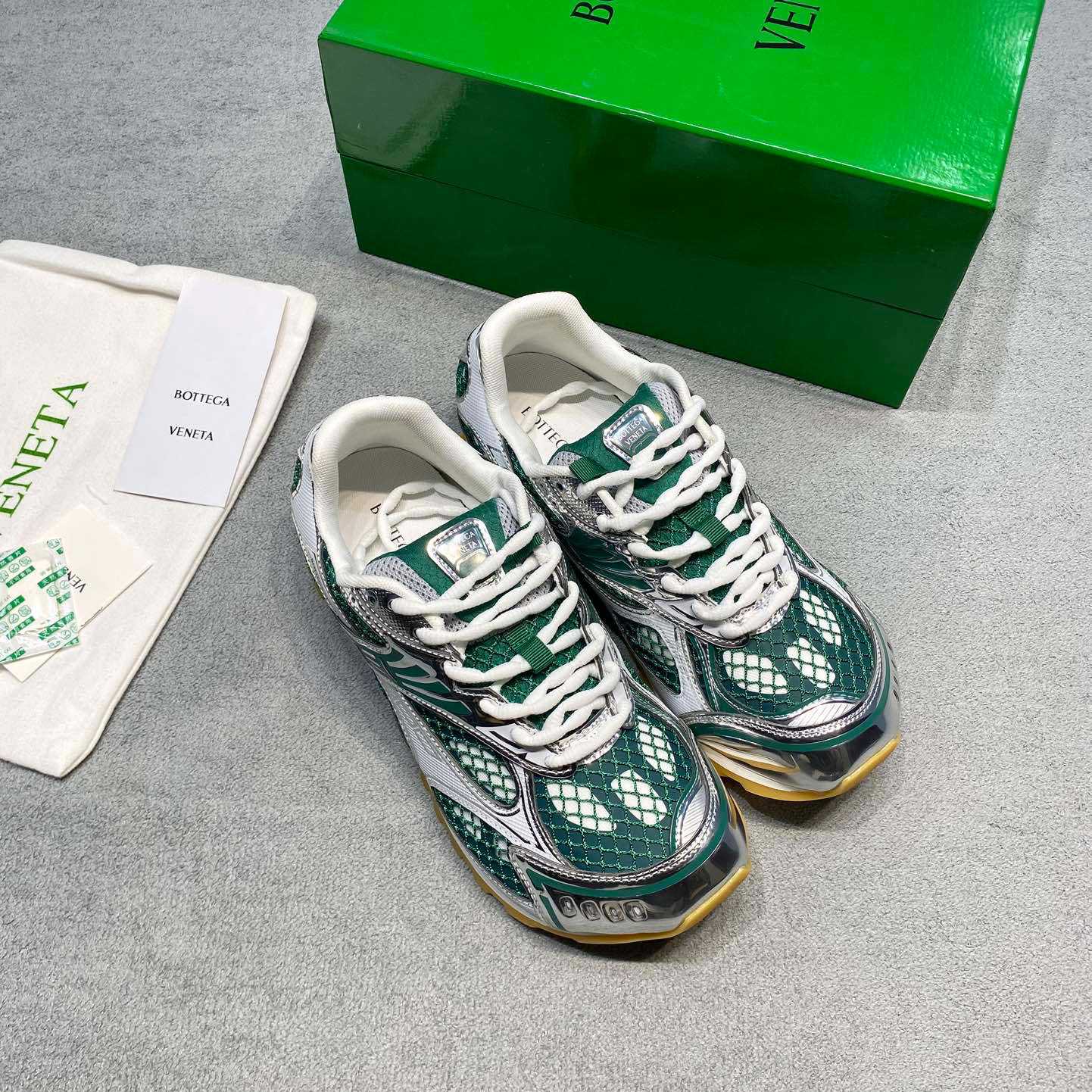 Bottega Veneta Orbit Sneaker - DesignerGu