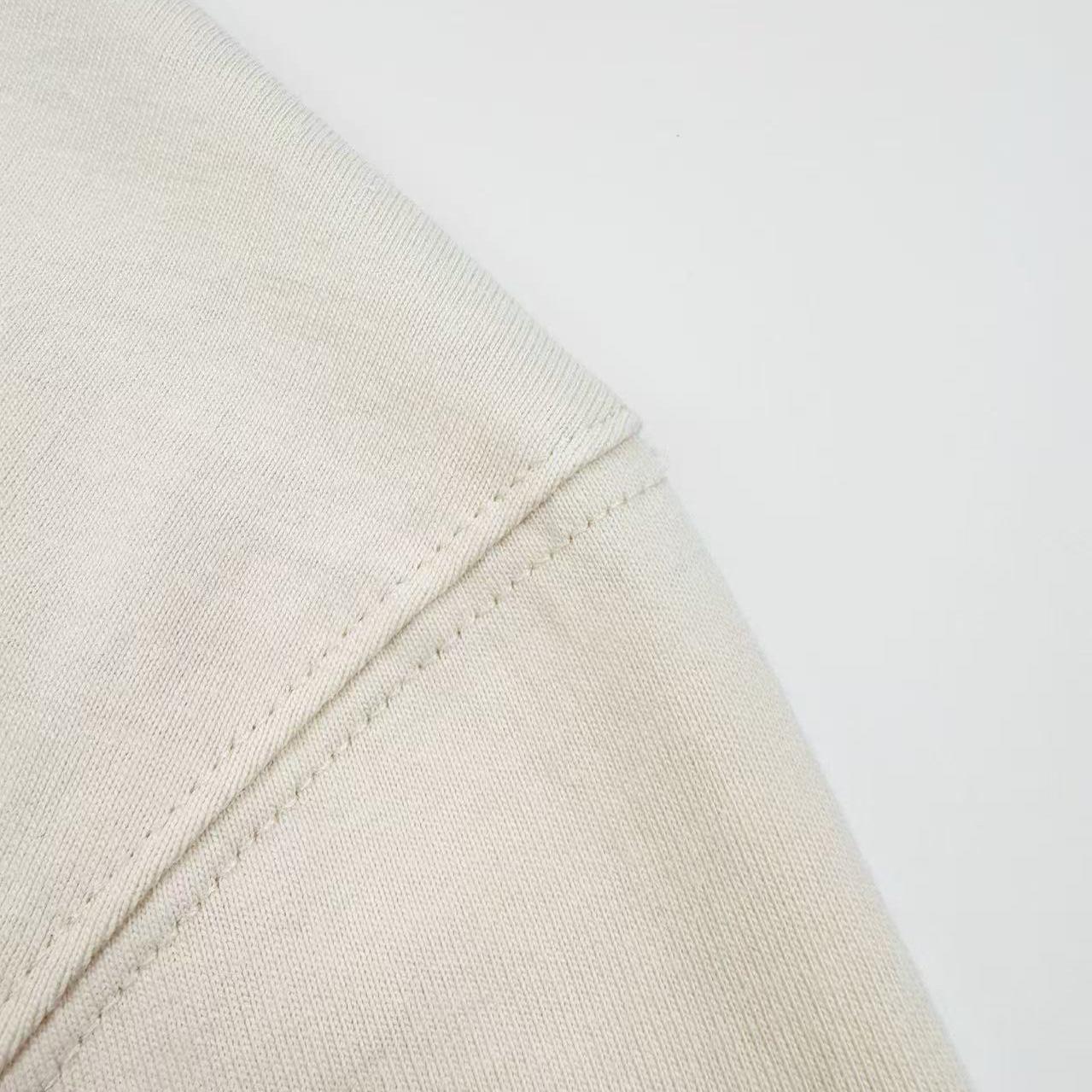 AMI Paris White Cotton Ami De Coeur T-shirt - DesignerGu