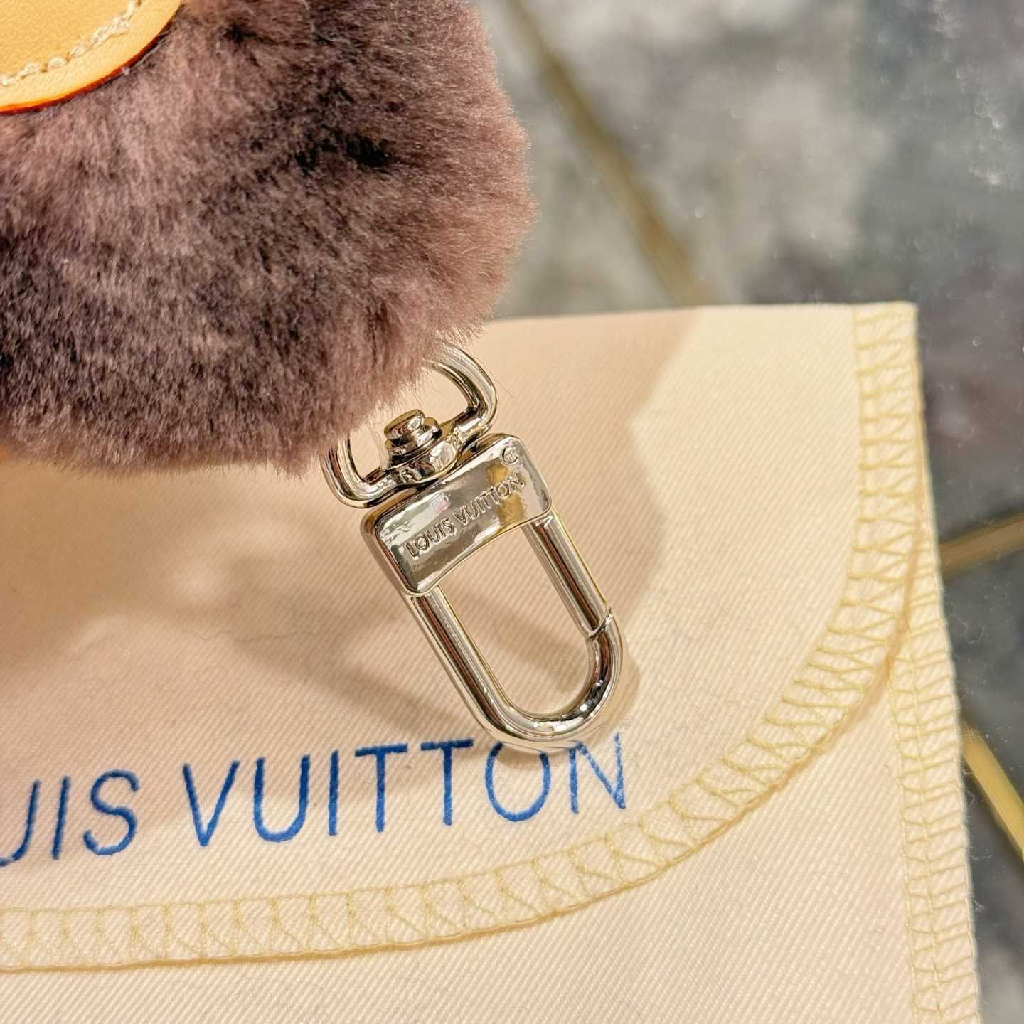 Louis Vuitton Vivienne Shearling Bag Charm   - DesignerGu