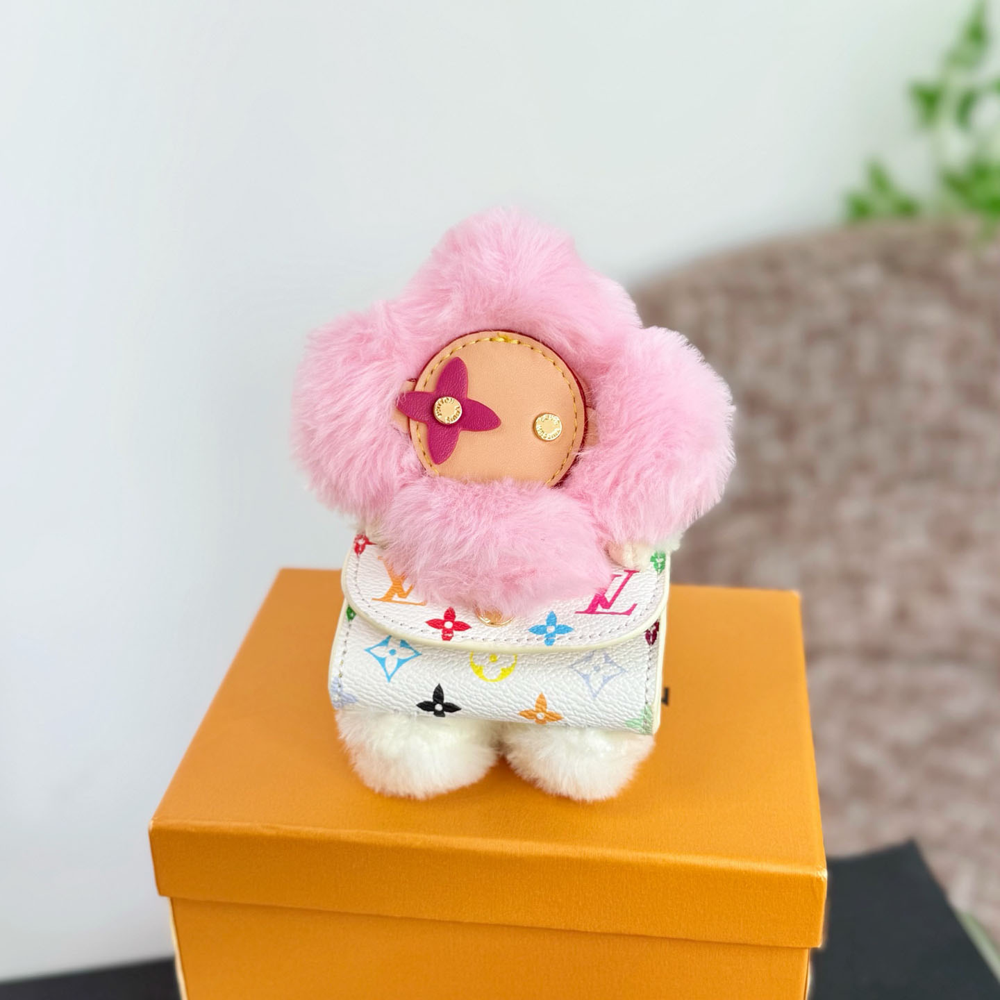 Louis Vuitton LV x TM Vivienne Cuddle Bag Charm M03727 - DesignerGu