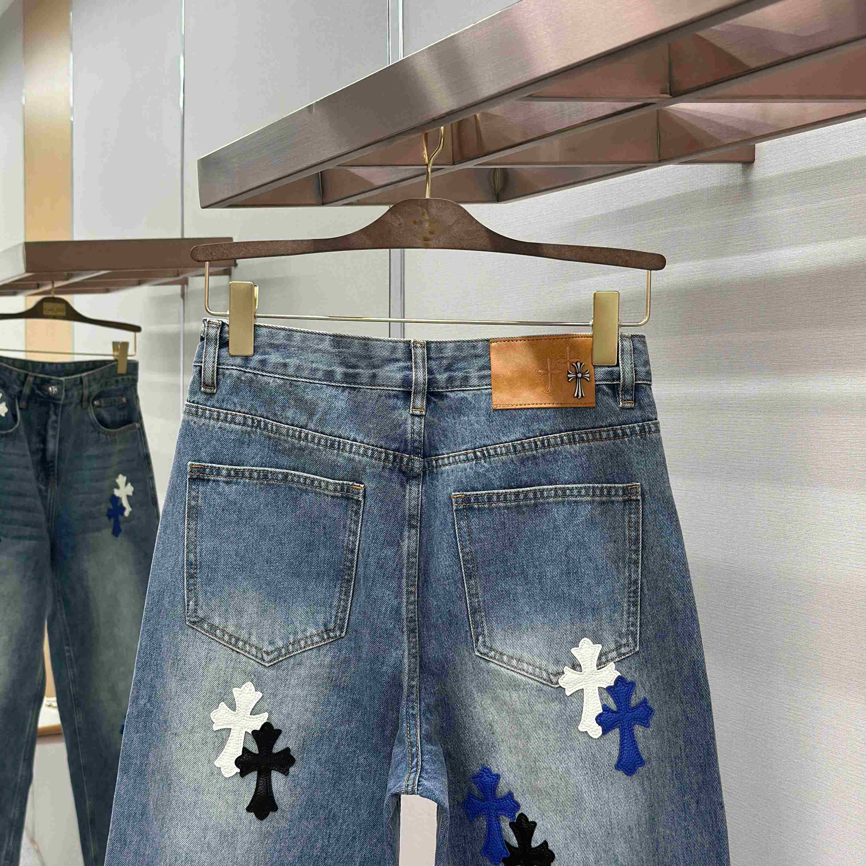 Chrome Hearts Jeans - DesignerGu