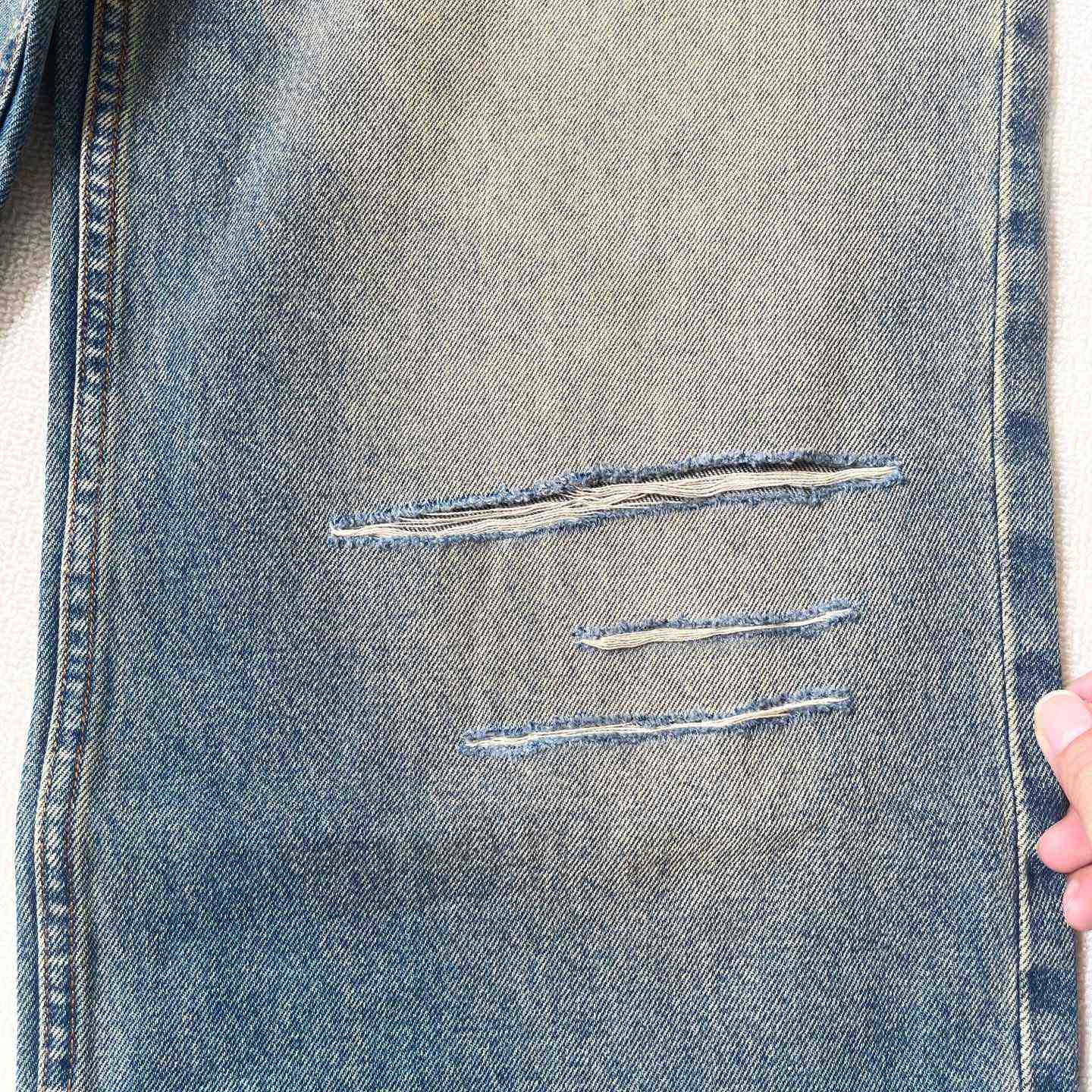 Enfants Riches Déprimés Corpse Pose Jeans 'Yellow Tint' - DesignerGu