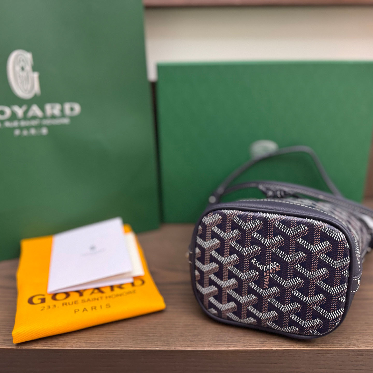 Goyard Petit Flot Mini Bucket Bag - DesignerGu