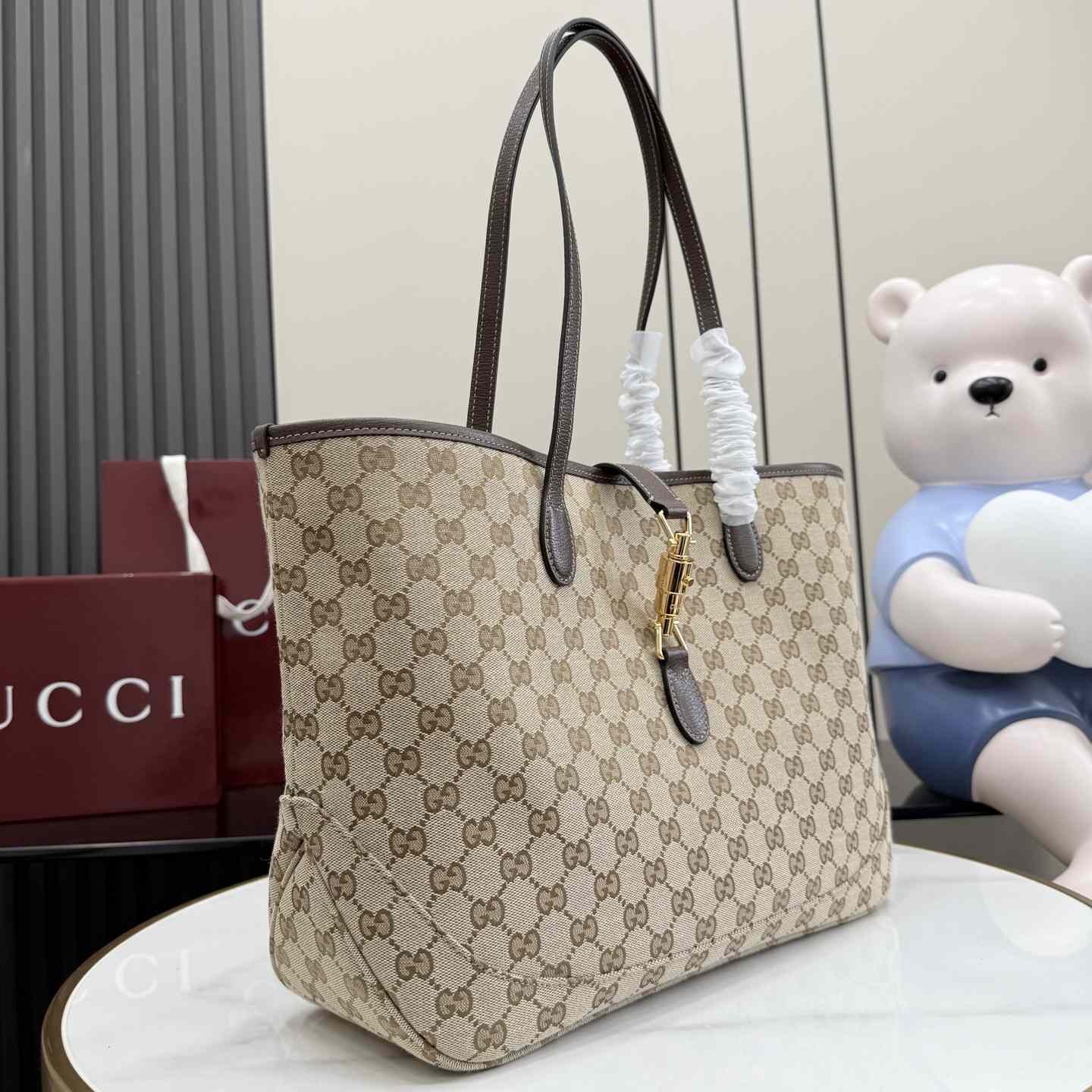 Gucci Jackie Medium Tote Bag - DesignerGu