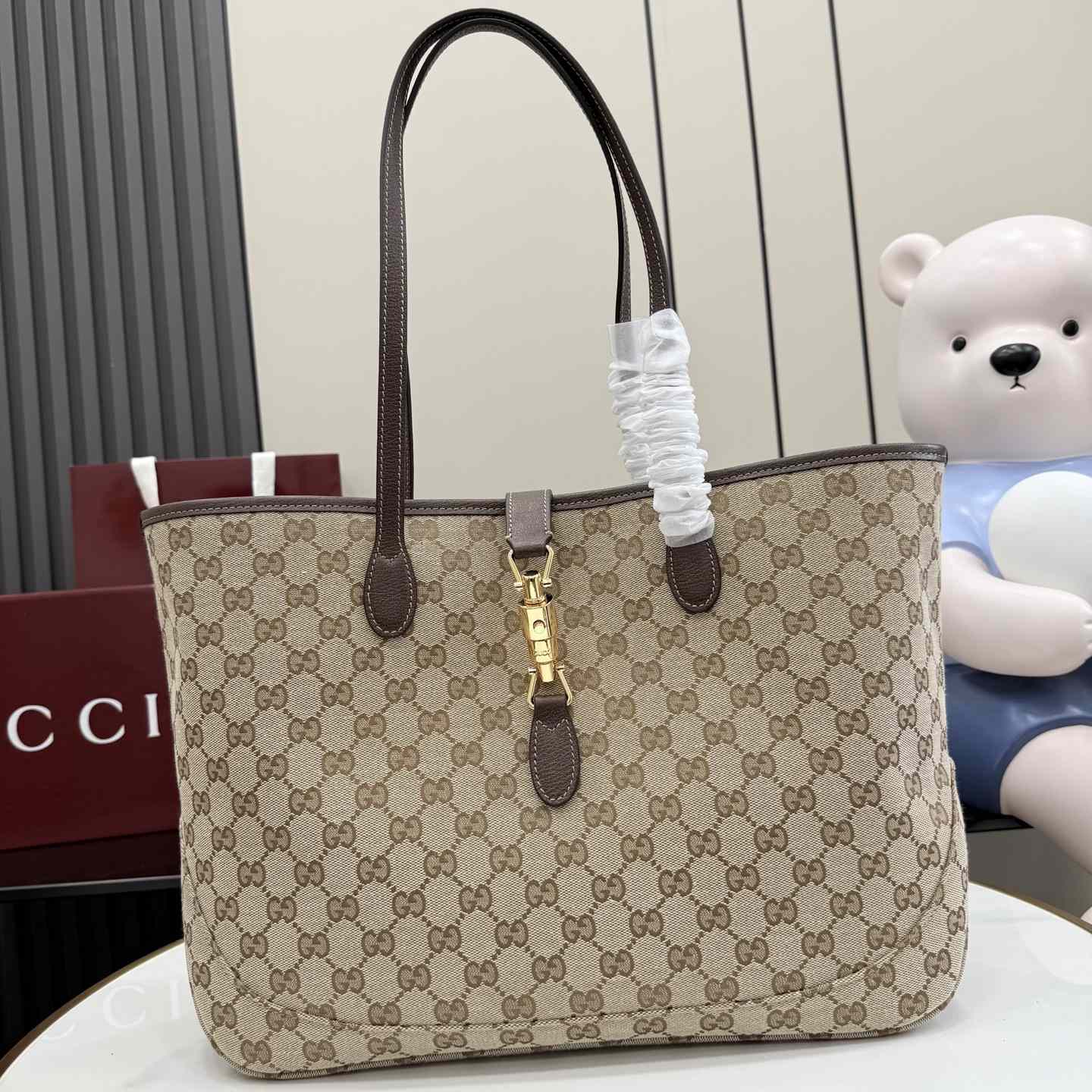 Gucci Jackie Medium Tote Bag - DesignerGu