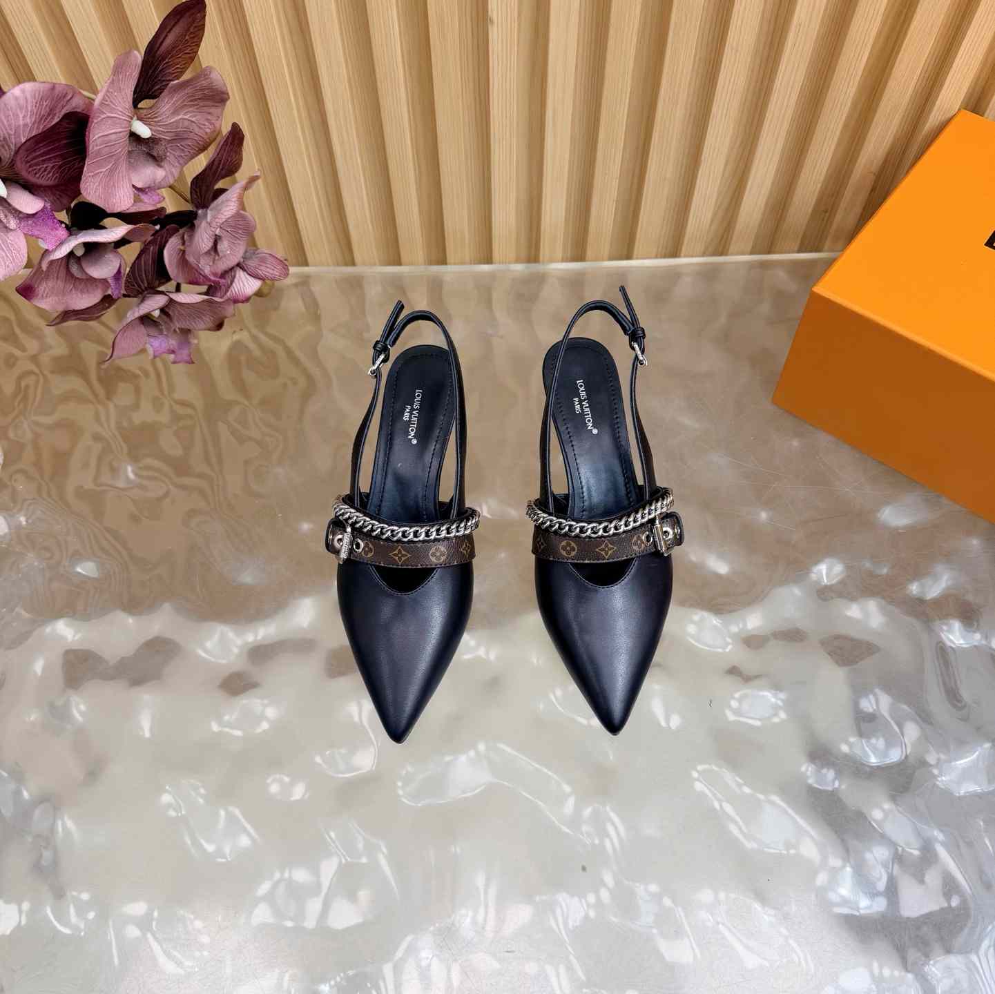 Louis Vuitton LV Vibe Slingback Pump - DesignerGu