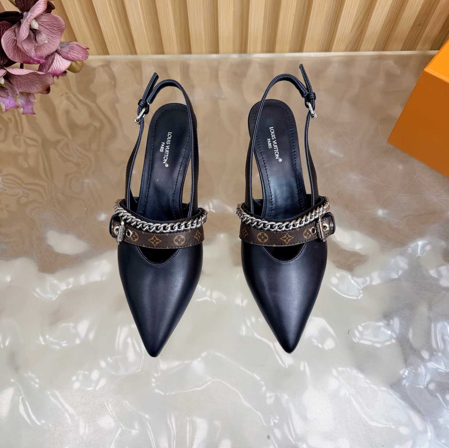 Louis Vuitton LV Vibe Slingback Pump - DesignerGu