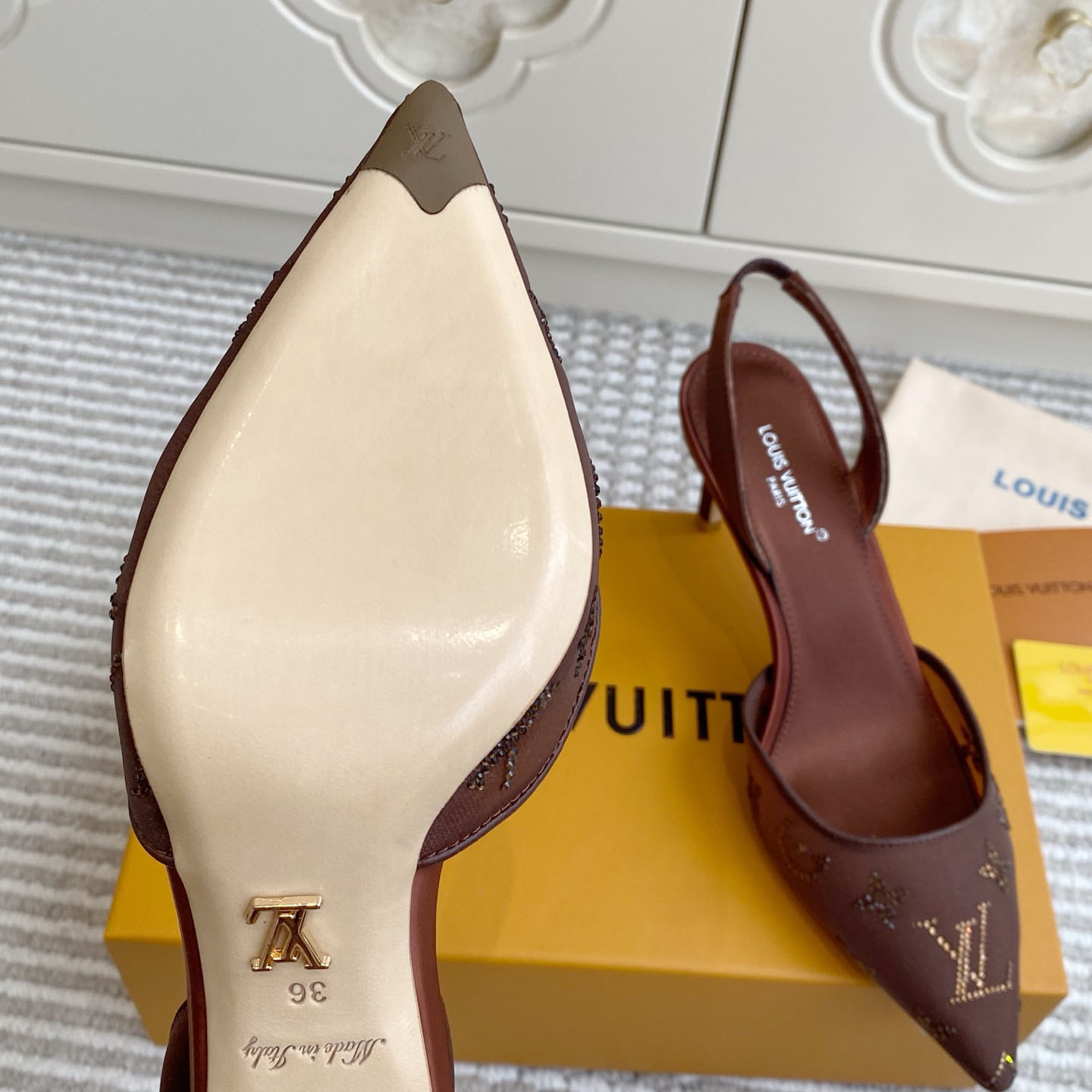 Louis Vuitton Gala Slingback Pump 1AJPTL - DesignerGu