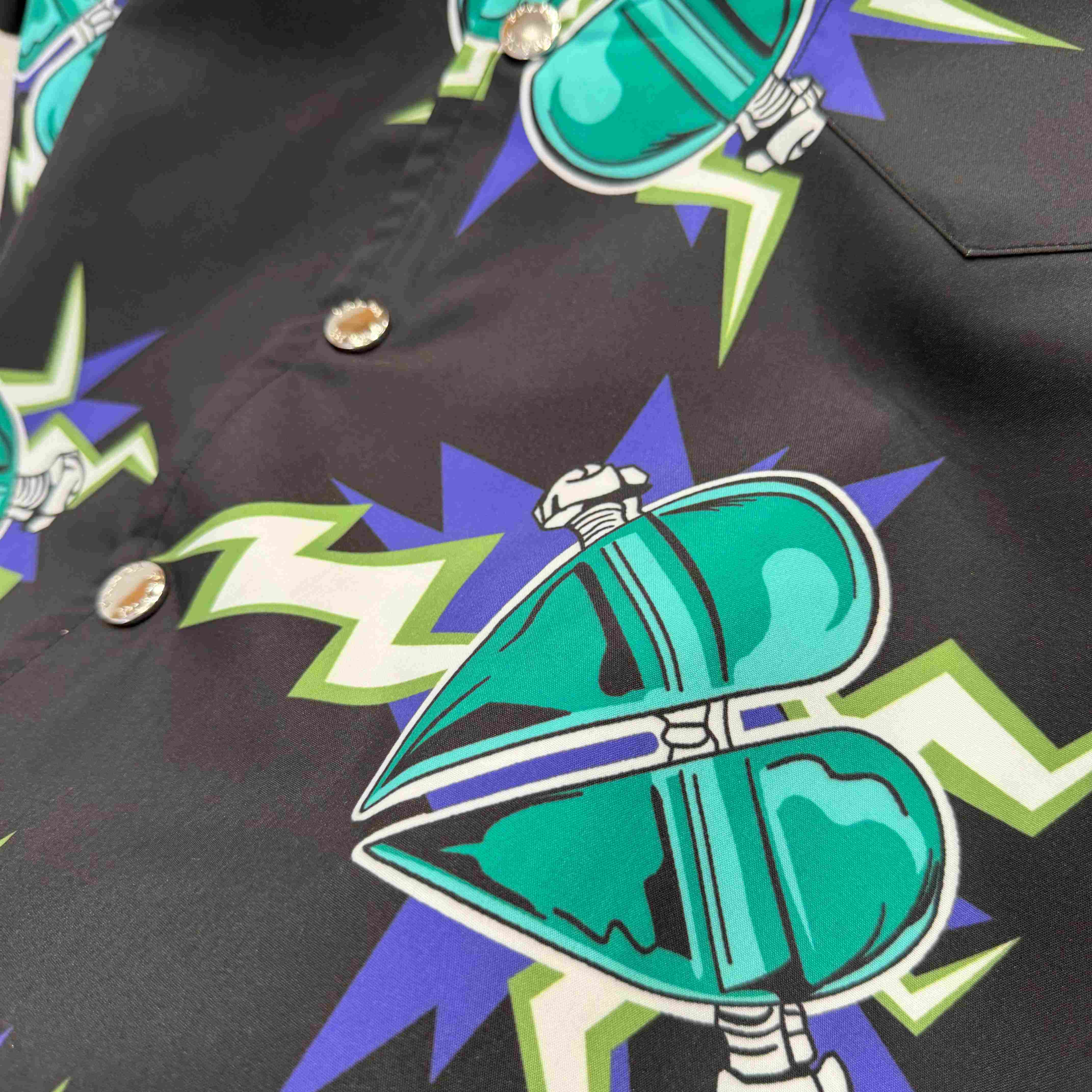 Prada Timecapsule Printed Cotton Shirt - DesignerGu