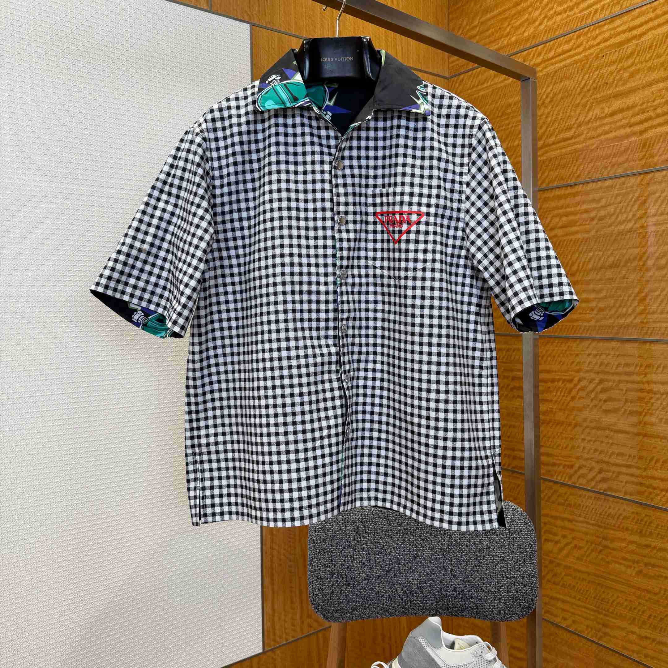 Prada Timecapsule Printed Cotton Shirt - DesignerGu