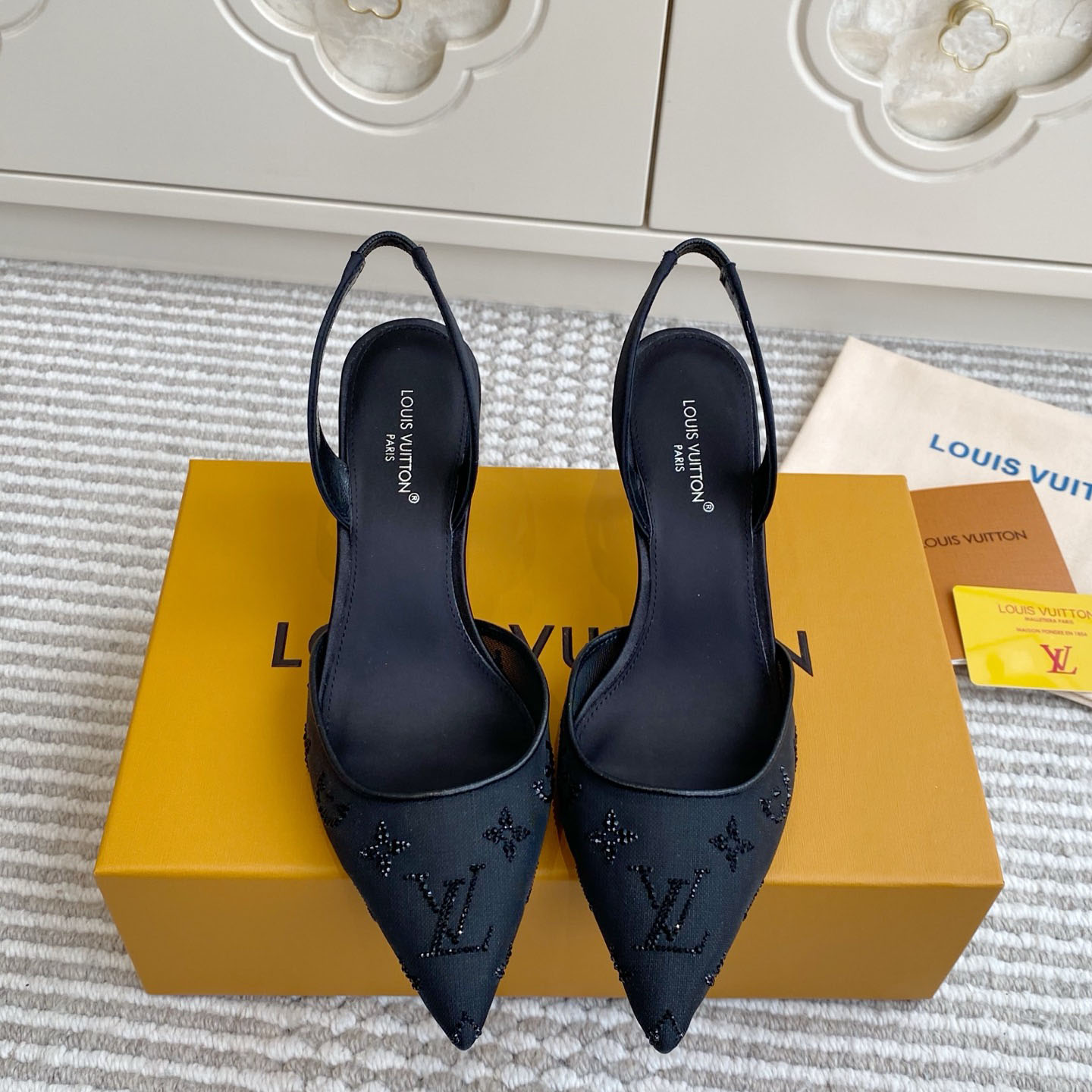 Louis Vuitton Gala Slingback Pump 1AJMZS - DesignerGu