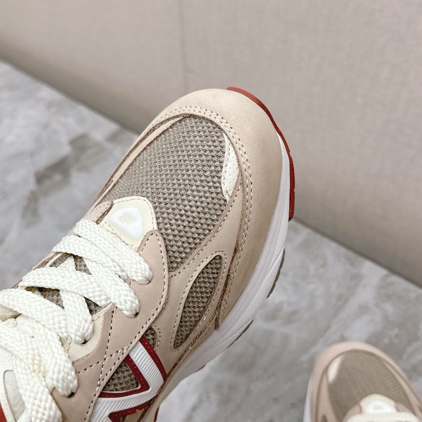 Loro Piana x New Balance 990v6 Made in USA 'Raw Cashew' - DesignerGu