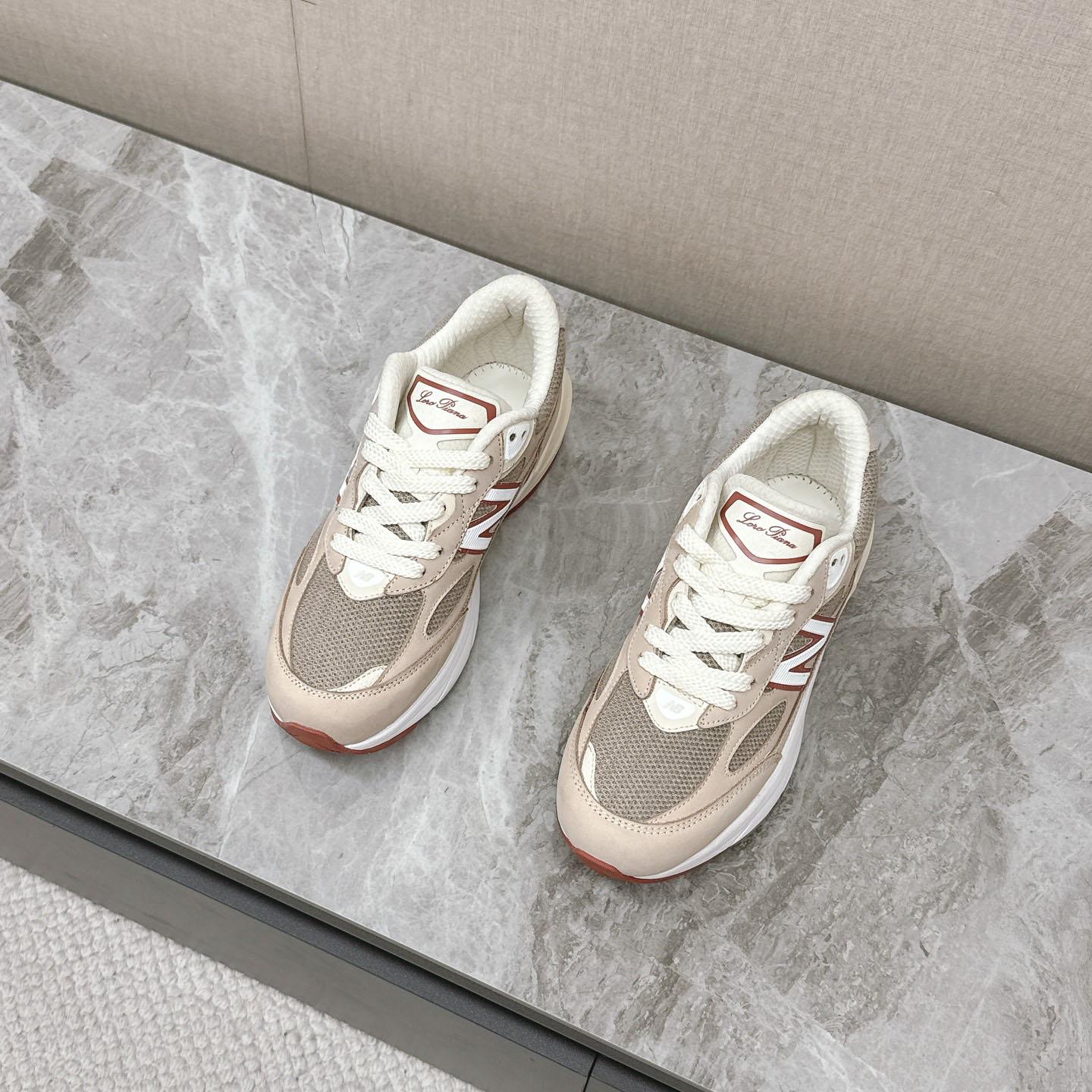 Loro Piana x New Balance 990v6 Made in USA 'Raw Cashew' - DesignerGu