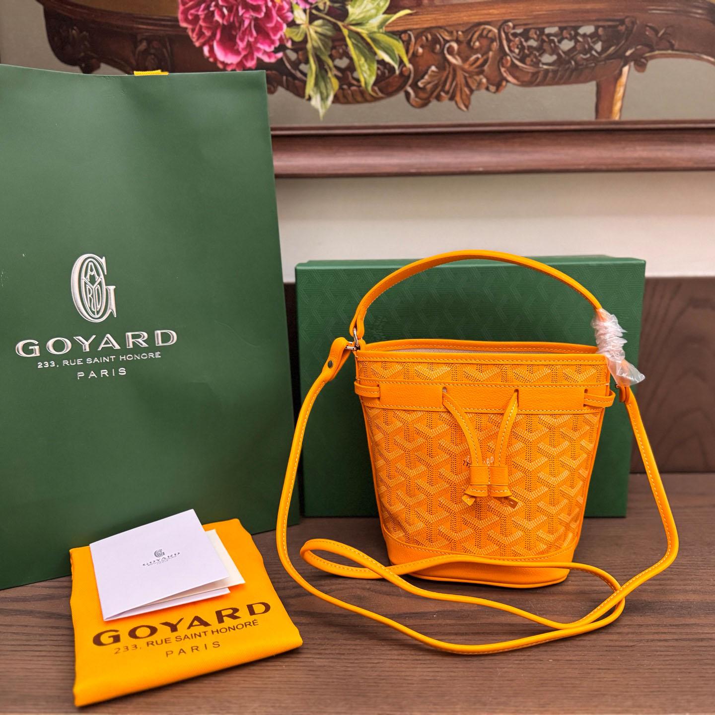 Goyard Petit Flot Mini Bucket Bag - DesignerGu