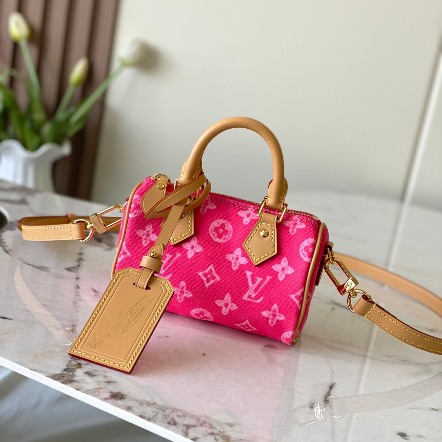 Louis Vuitton Nano Speedy M28322 - DesignerGu