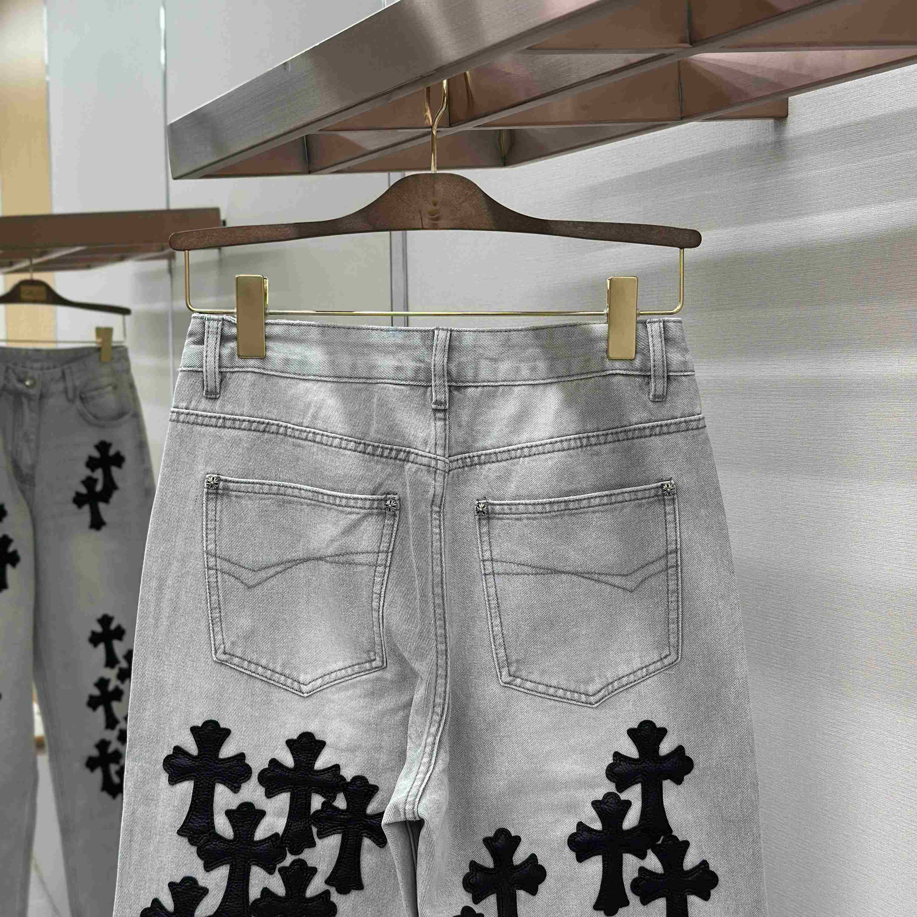 Chrome Hearts Jeans - DesignerGu
